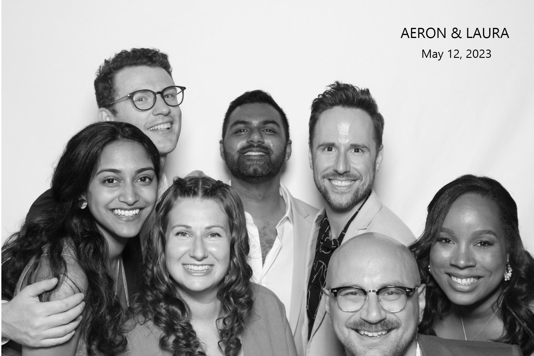 Aeron & Laura | View more photos from the event at gallery.myselfiemirror.ca/u/romanmyselfiemirrorca/Aeron-Laura