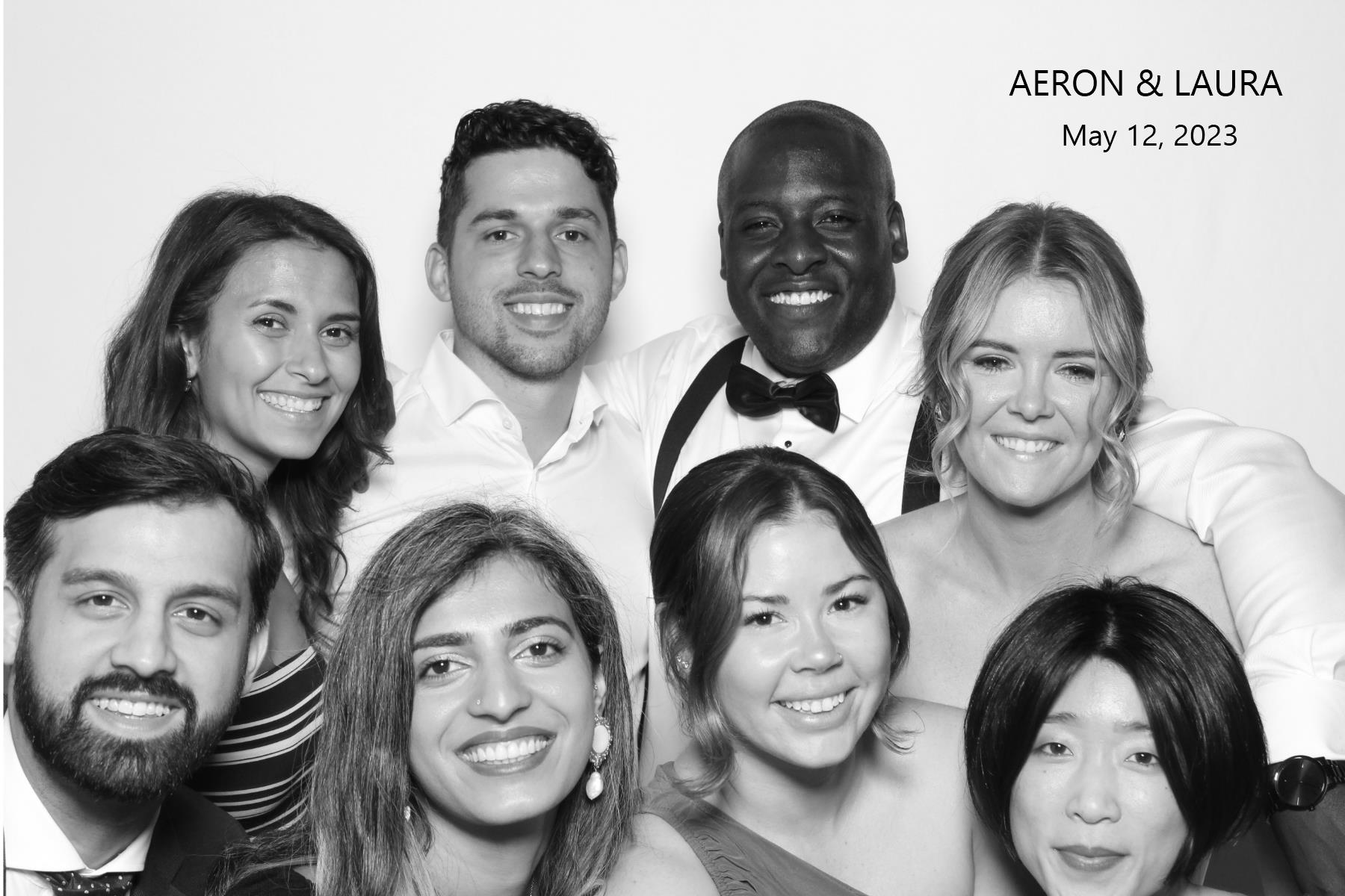 Aeron & Laura | View more photos from the event at gallery.myselfiemirror.ca/u/romanmyselfiemirrorca/Aeron-Laura