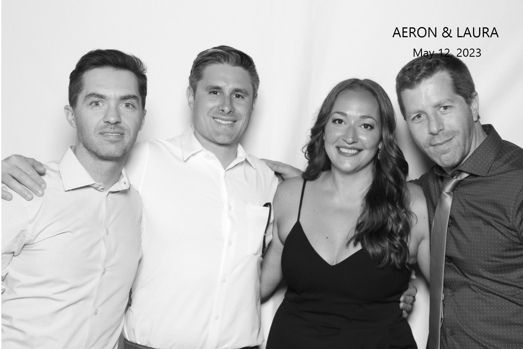 Aeron & Laura | View more photos from the event at gallery.myselfiemirror.ca/u/romanmyselfiemirrorca/Aeron-Laura