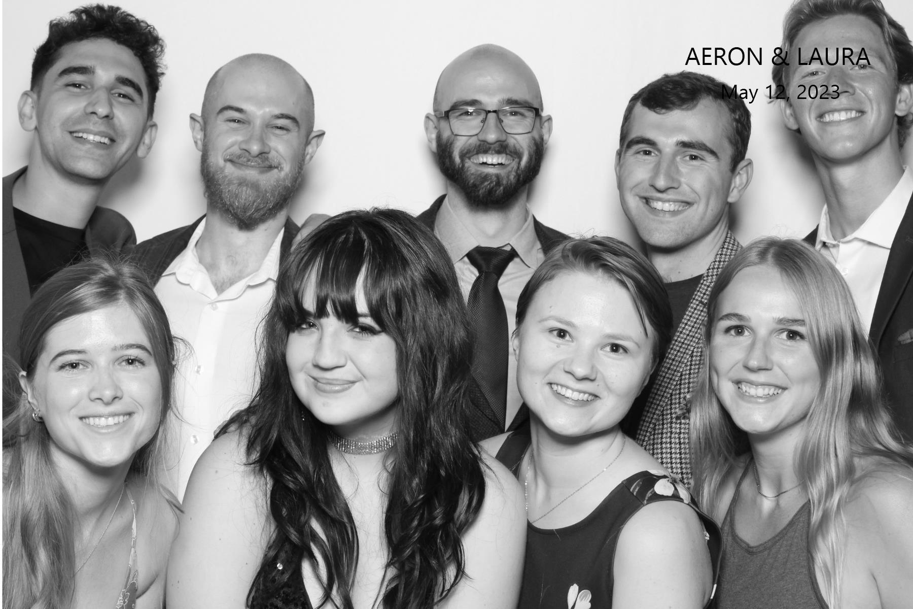 Aeron & Laura | View more photos from the event at gallery.myselfiemirror.ca/u/romanmyselfiemirrorca/Aeron-Laura