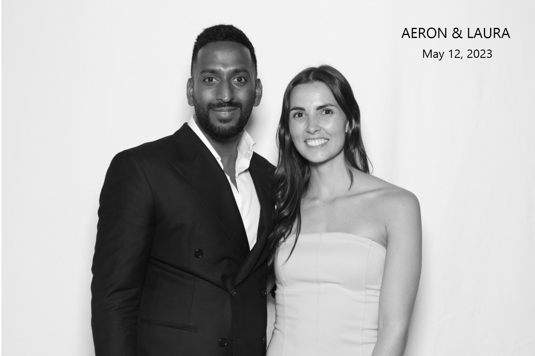 Aeron & Laura | View more photos from the event at gallery.myselfiemirror.ca/u/romanmyselfiemirrorca/Aeron-Laura