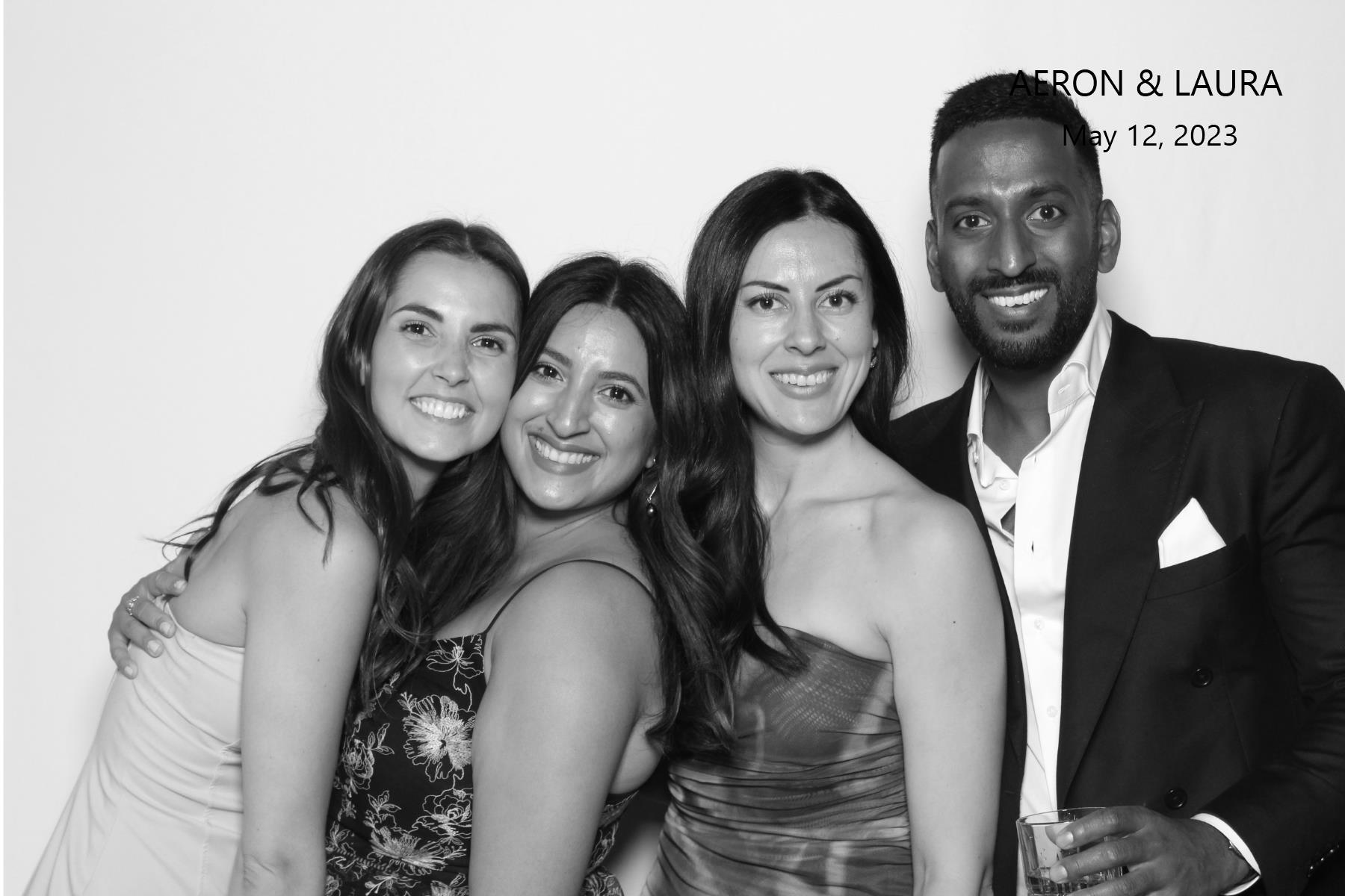 Aeron & Laura | View more photos from the event at gallery.myselfiemirror.ca/u/romanmyselfiemirrorca/Aeron-Laura