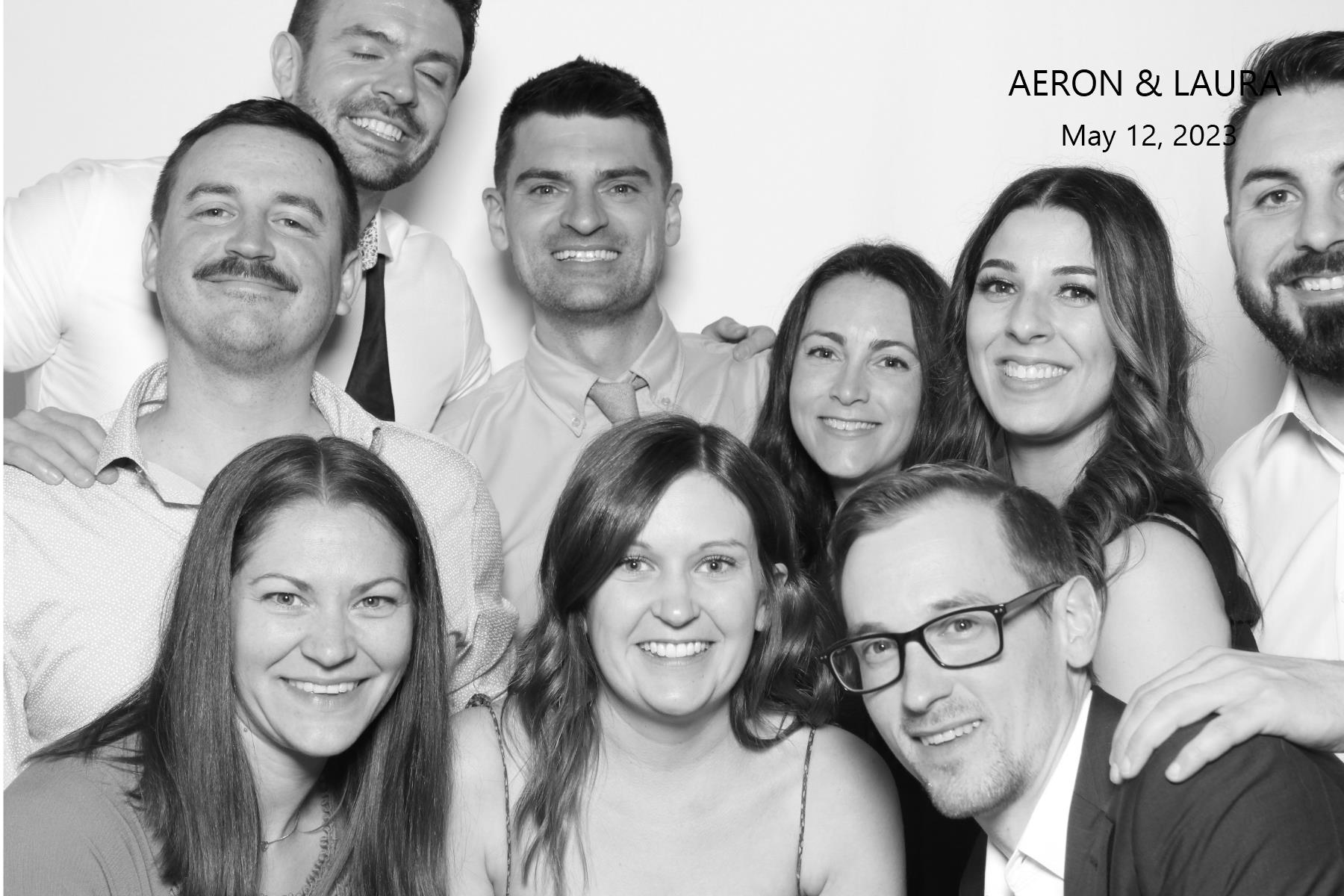Aeron & Laura | View more photos from the event at gallery.myselfiemirror.ca/u/romanmyselfiemirrorca/Aeron-Laura