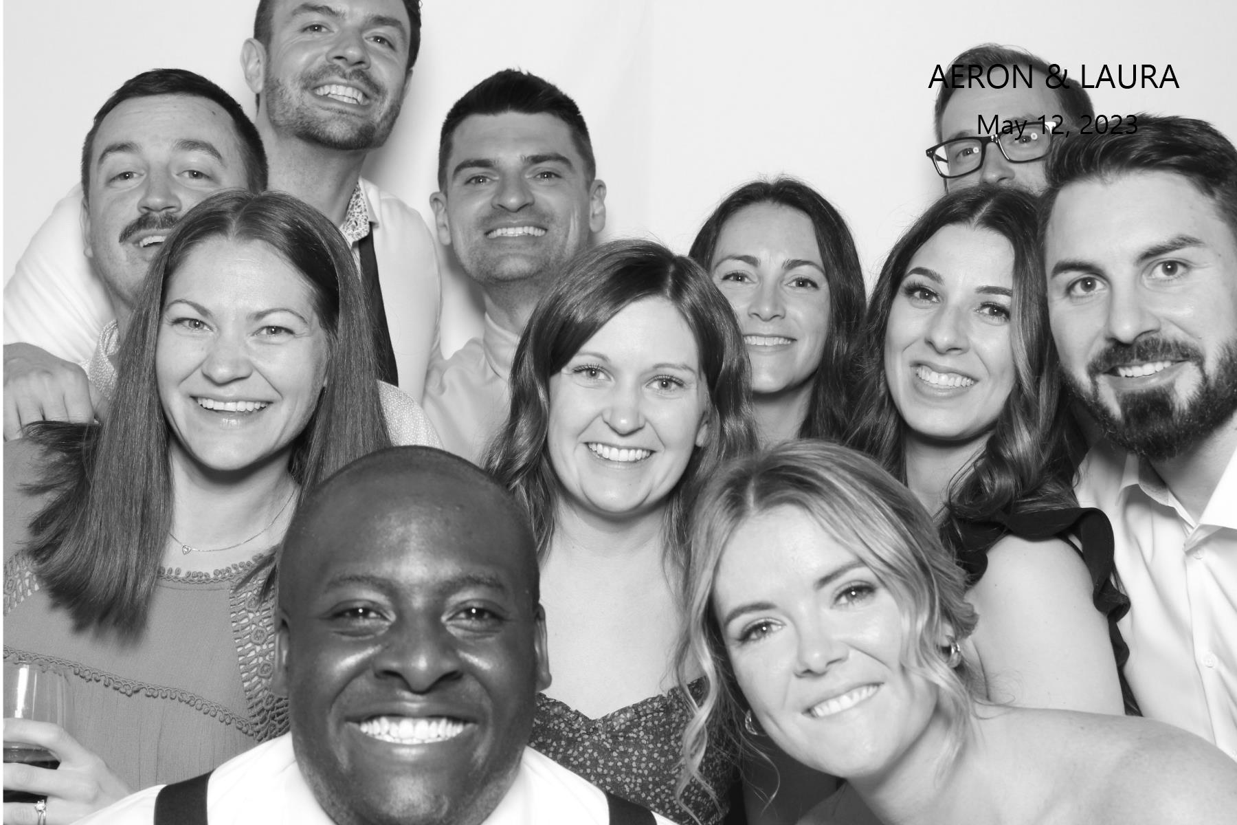 Aeron & Laura | View more photos from the event at gallery.myselfiemirror.ca/u/romanmyselfiemirrorca/Aeron-Laura