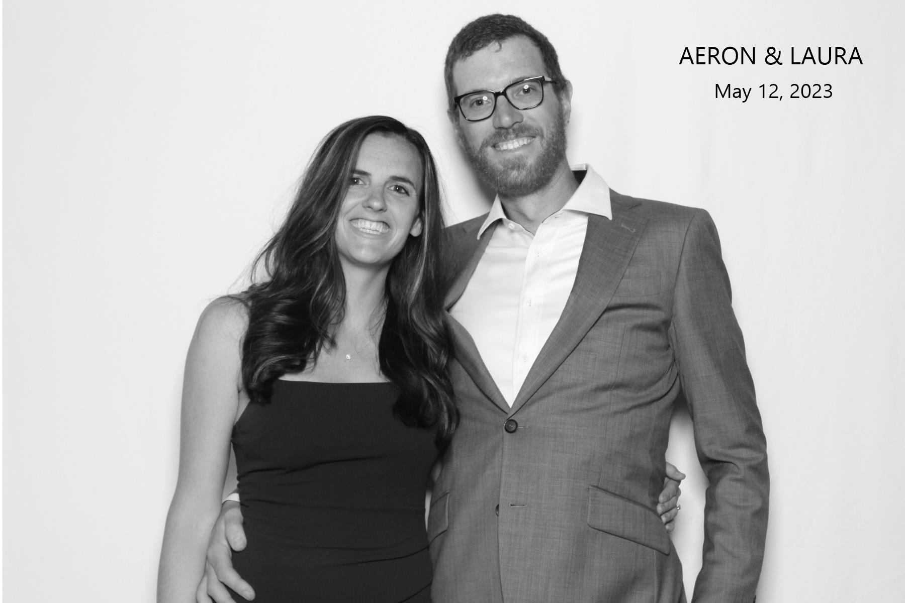 Aeron & Laura | View more photos from the event at gallery.myselfiemirror.ca/u/romanmyselfiemirrorca/Aeron-Laura
