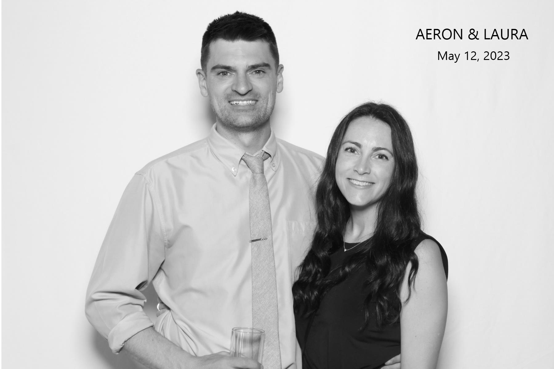 Aeron & Laura | View more photos from the event at gallery.myselfiemirror.ca/u/romanmyselfiemirrorca/Aeron-Laura