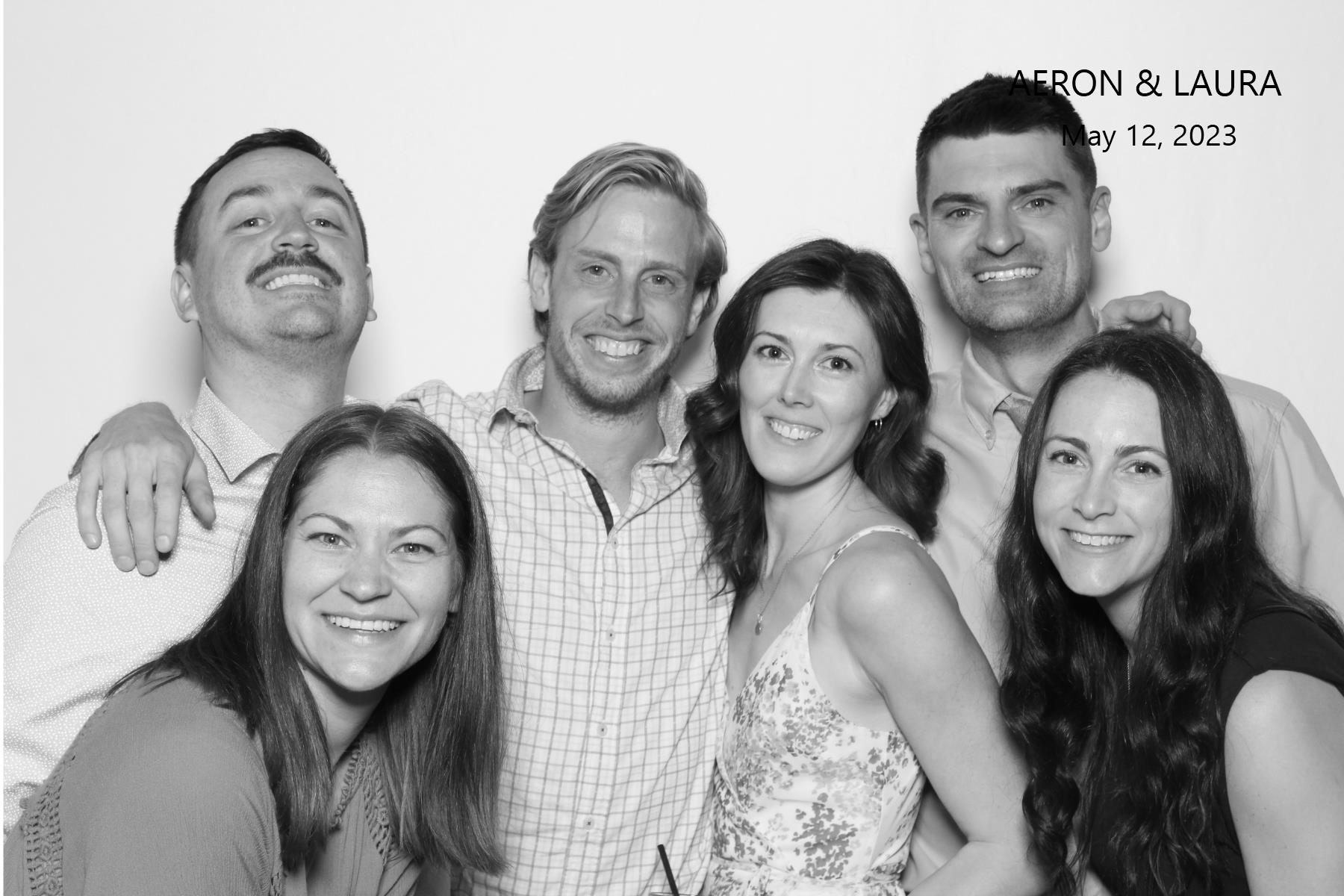 Aeron & Laura | View more photos from the event at gallery.myselfiemirror.ca/u/romanmyselfiemirrorca/Aeron-Laura