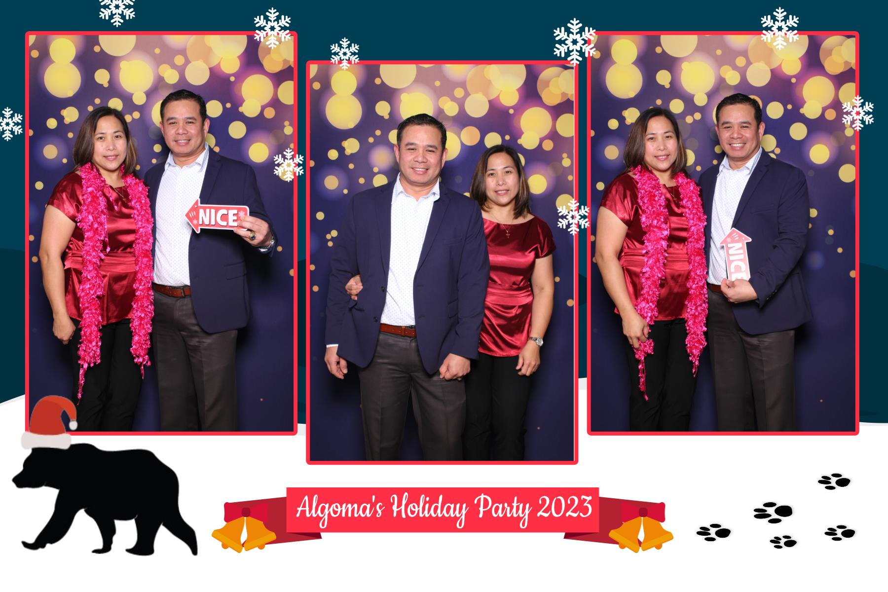 Algoma's Holiday Party 2023 | View more photos from the event at gallery.myselfiemirror.ca/u/romanmyselfiemirrorca/Algomas-Holiday-Party-2023
