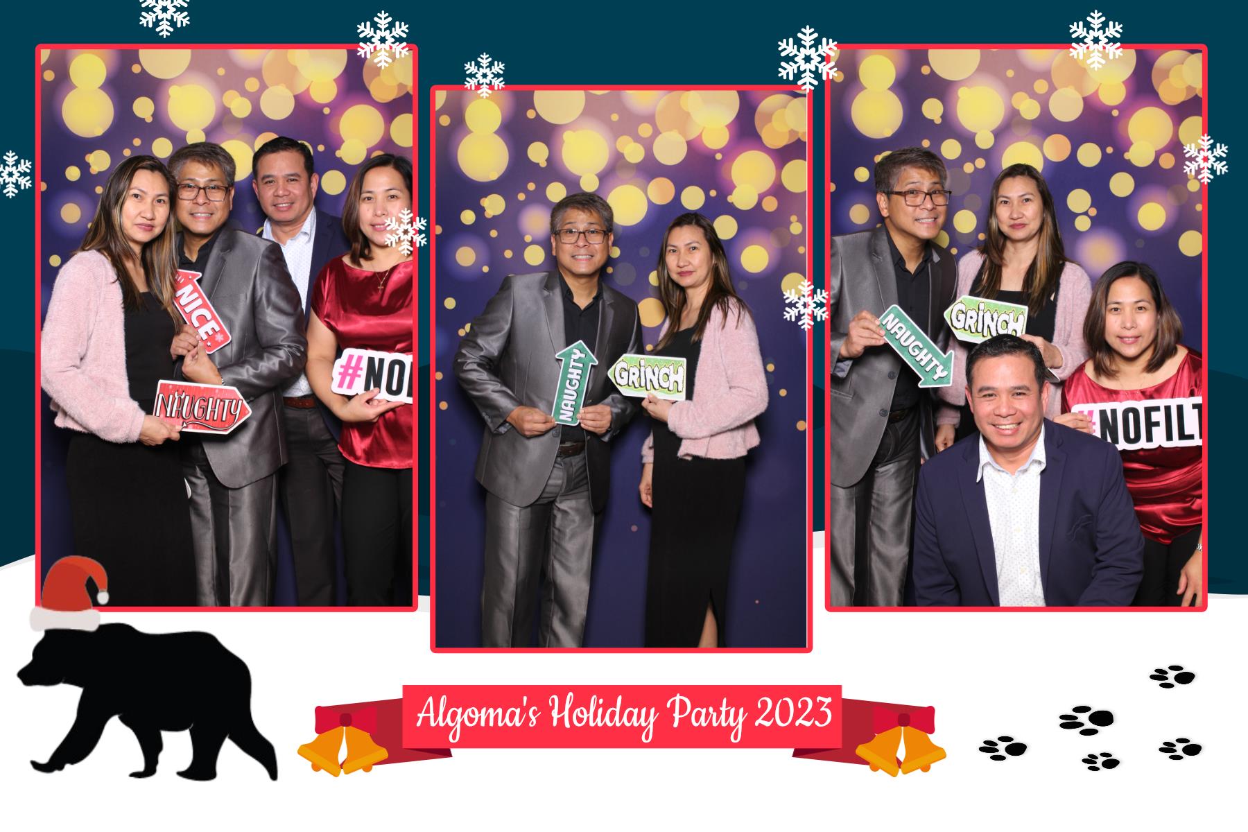 Algoma's Holiday Party 2023 | View more photos from the event at gallery.myselfiemirror.ca/u/romanmyselfiemirrorca/Algomas-Holiday-Party-2023