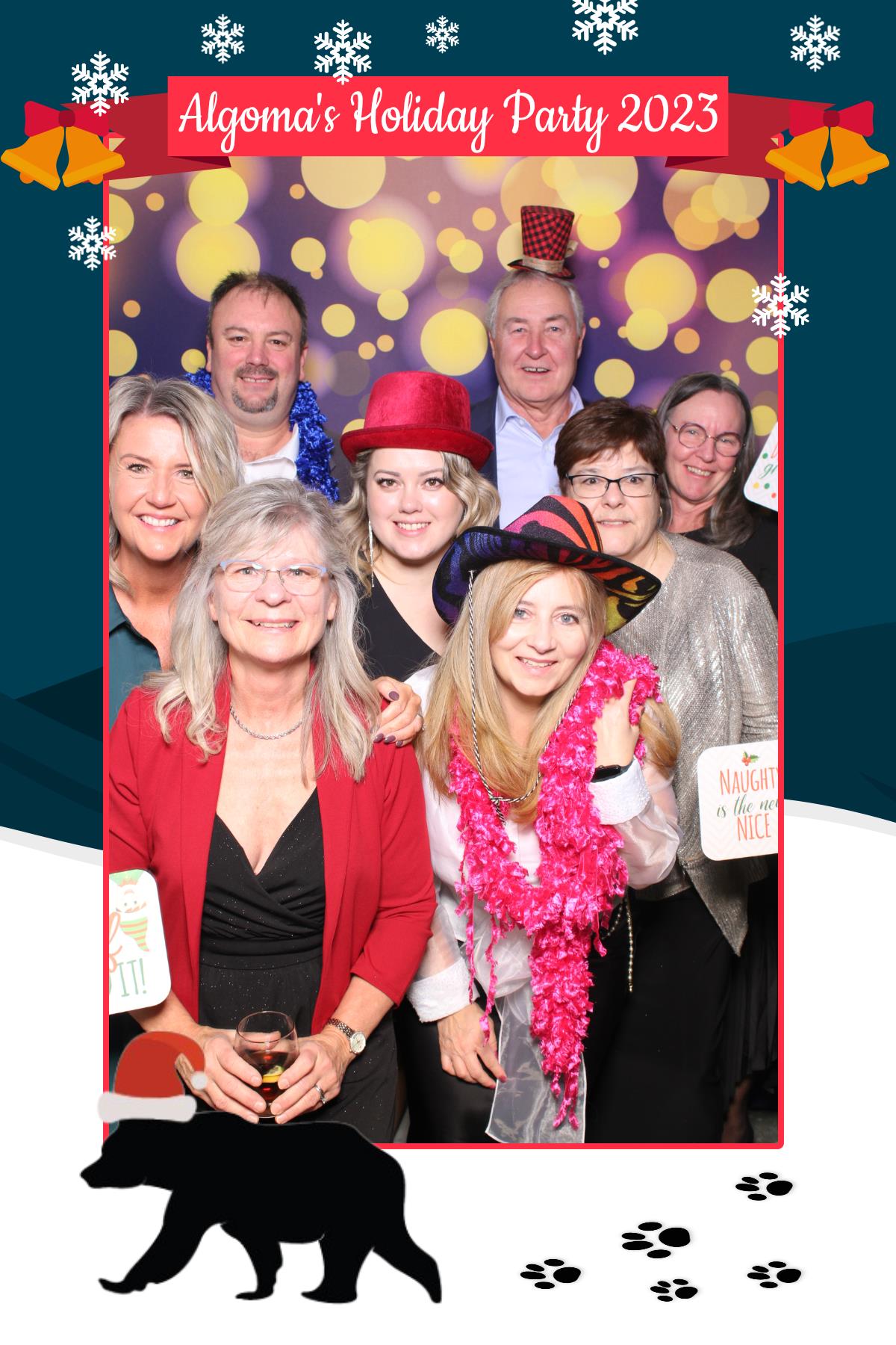 Algoma's Holiday Party 2023 | View more photos from the event at gallery.myselfiemirror.ca/u/romanmyselfiemirrorca/Algomas-Holiday-Party-2023