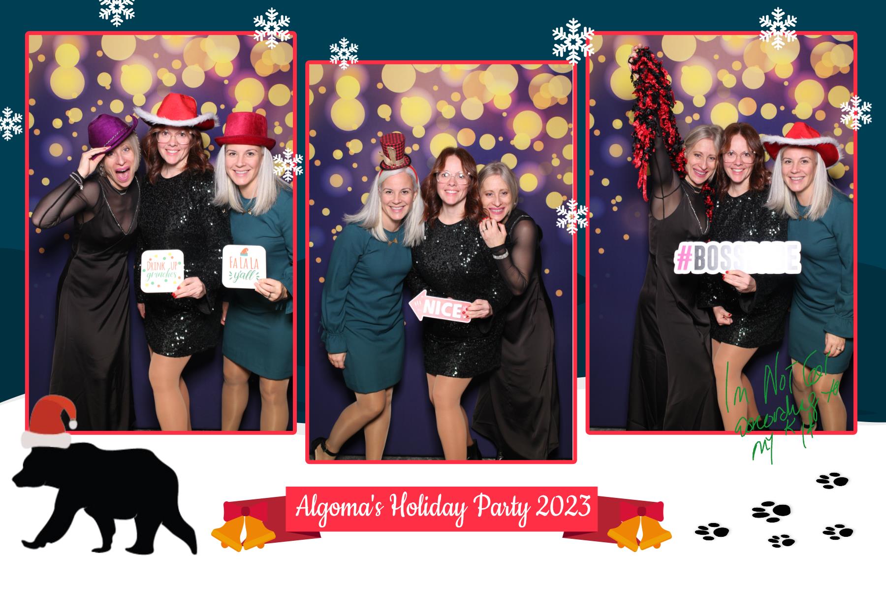 Algoma's Holiday Party 2023 | View more photos from the event at gallery.myselfiemirror.ca/u/romanmyselfiemirrorca/Algomas-Holiday-Party-2023