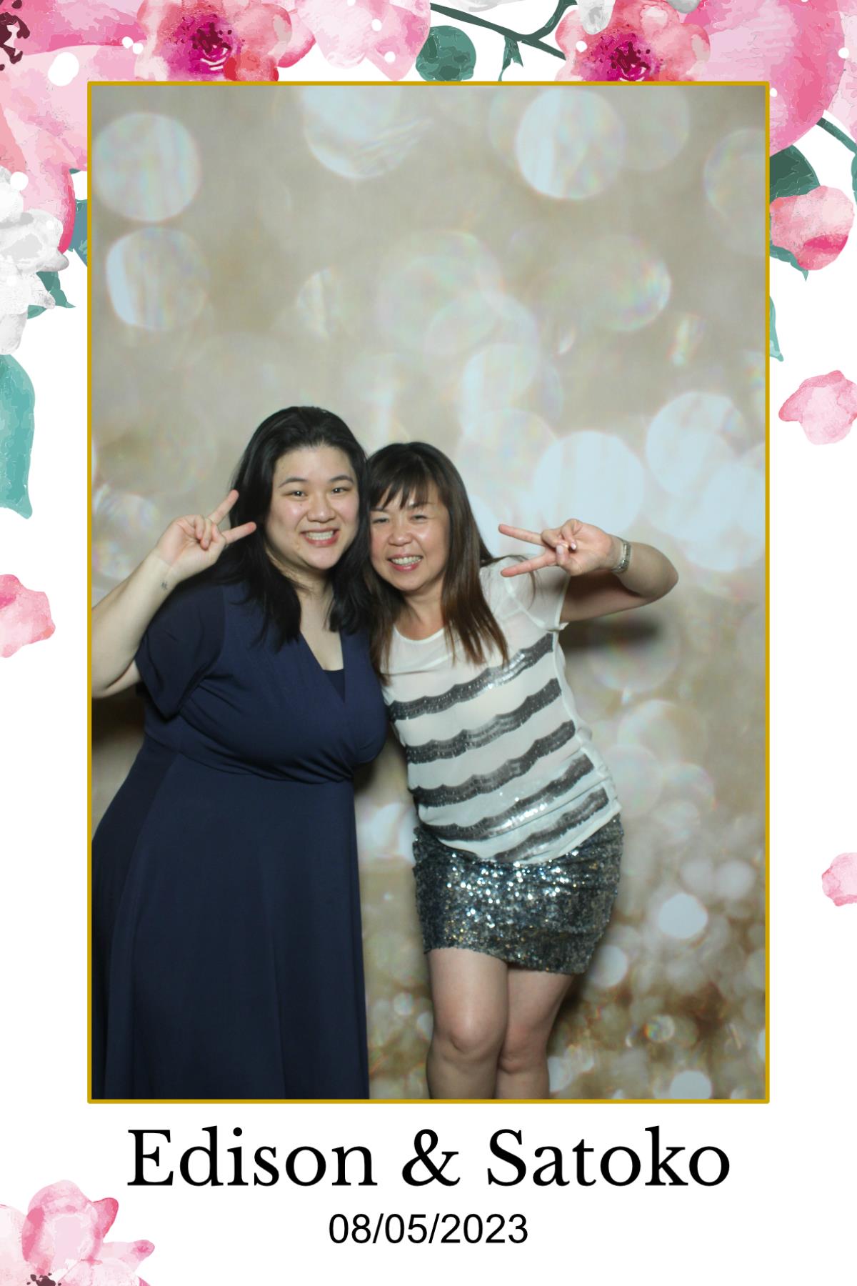 Edison & Satoko | View more photos from the event at gallery.myselfiemirror.ca/u/romanmyselfiemirrorca/Edison-Satoko
