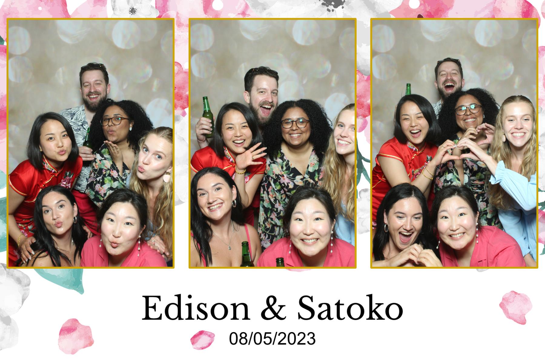 Edison & Satoko | View more photos from the event at gallery.myselfiemirror.ca/u/romanmyselfiemirrorca/Edison-Satoko