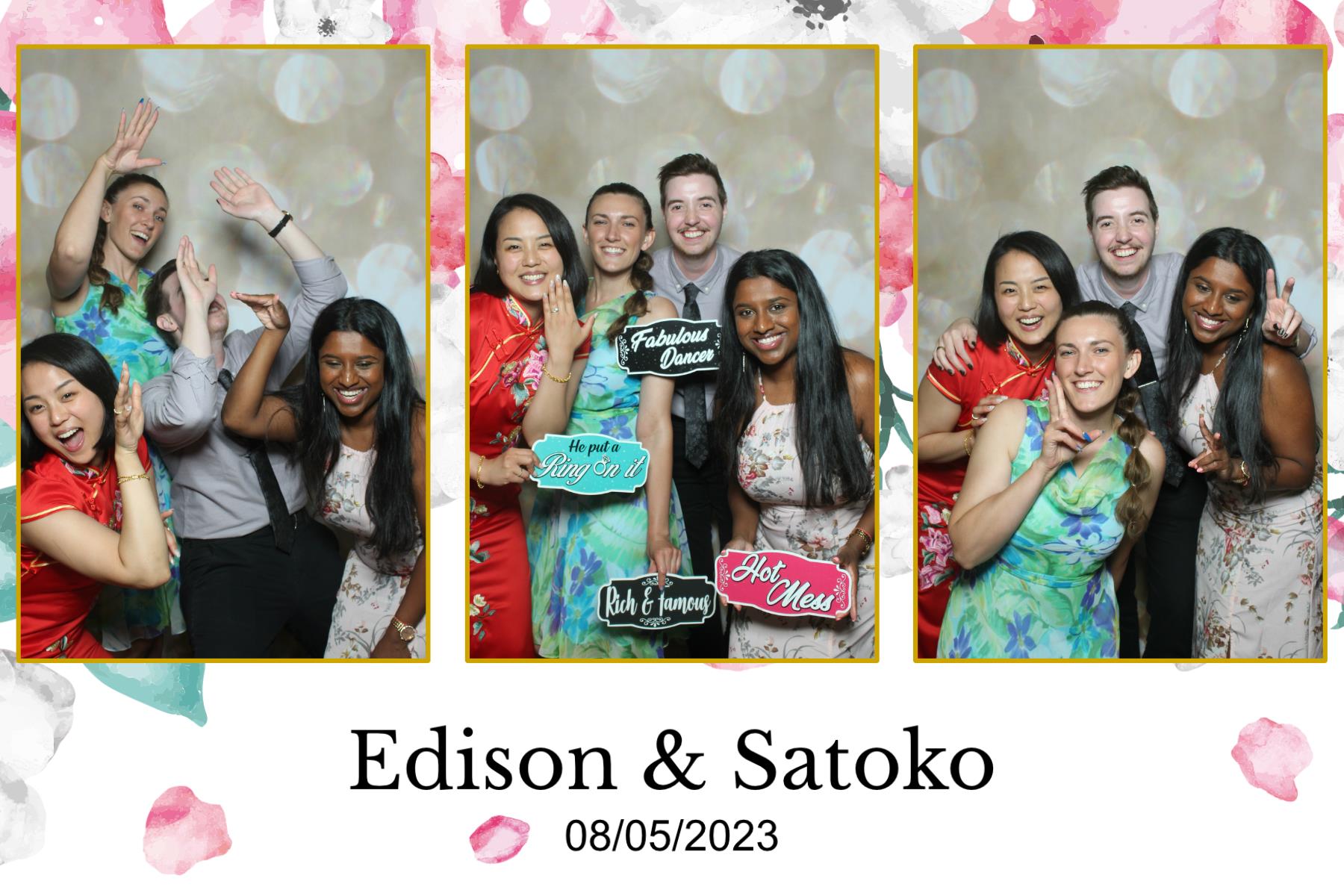 Edison & Satoko | View more photos from the event at gallery.myselfiemirror.ca/u/romanmyselfiemirrorca/Edison-Satoko
