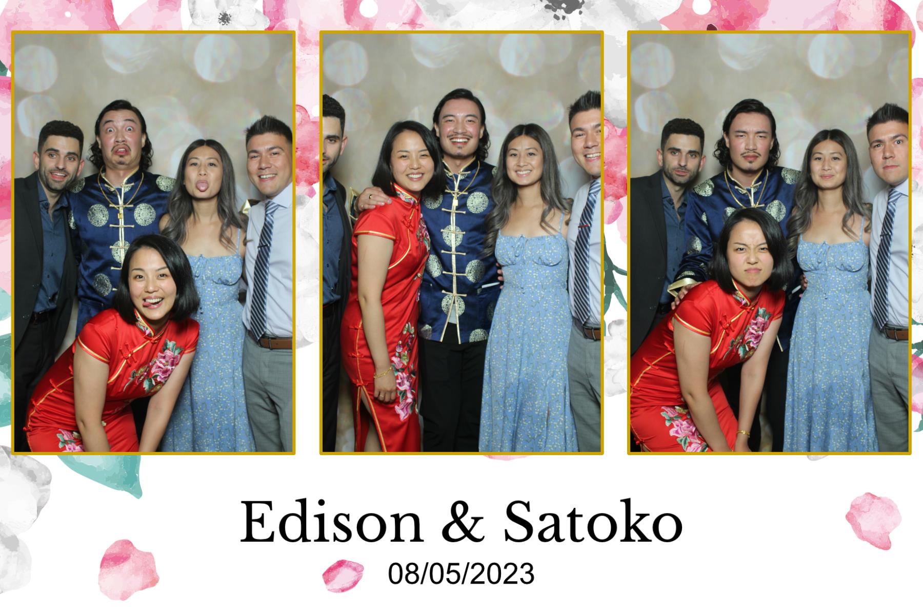 Edison & Satoko | View more photos from the event at gallery.myselfiemirror.ca/u/romanmyselfiemirrorca/Edison-Satoko
