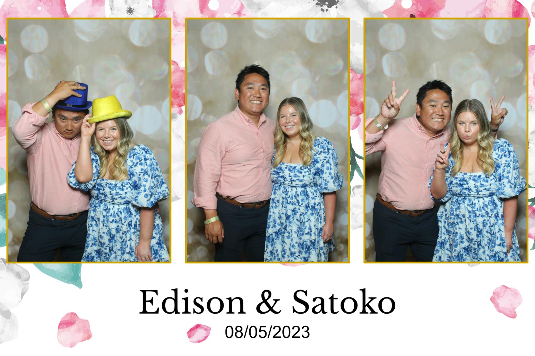 Edison & Satoko | View more photos from the event at gallery.myselfiemirror.ca/u/romanmyselfiemirrorca/Edison-Satoko