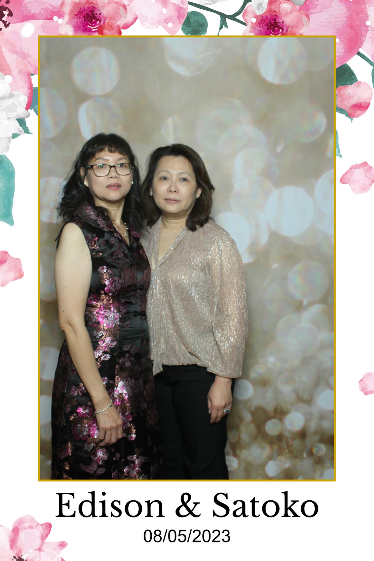 Edison & Satoko | View more photos from the event at gallery.myselfiemirror.ca/u/romanmyselfiemirrorca/Edison-Satoko