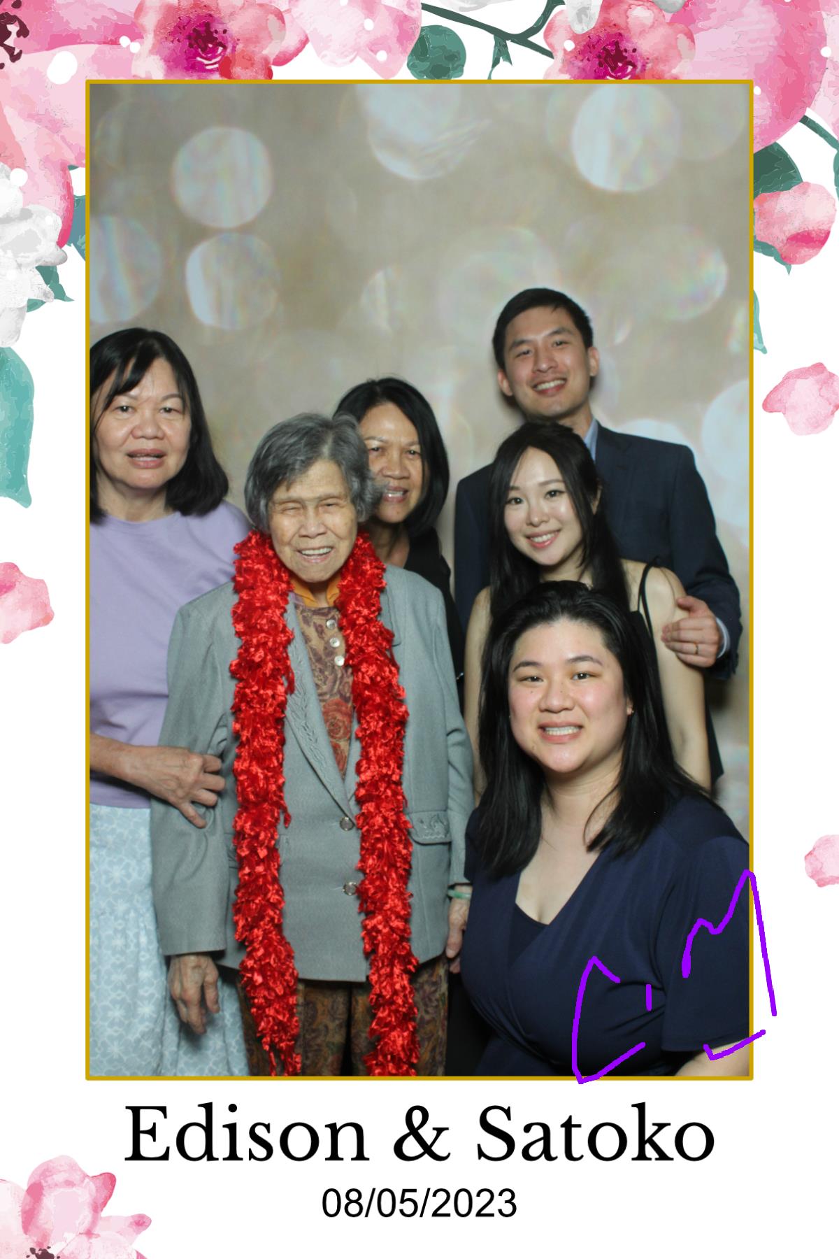 Edison & Satoko | View more photos from the event at gallery.myselfiemirror.ca/u/romanmyselfiemirrorca/Edison-Satoko