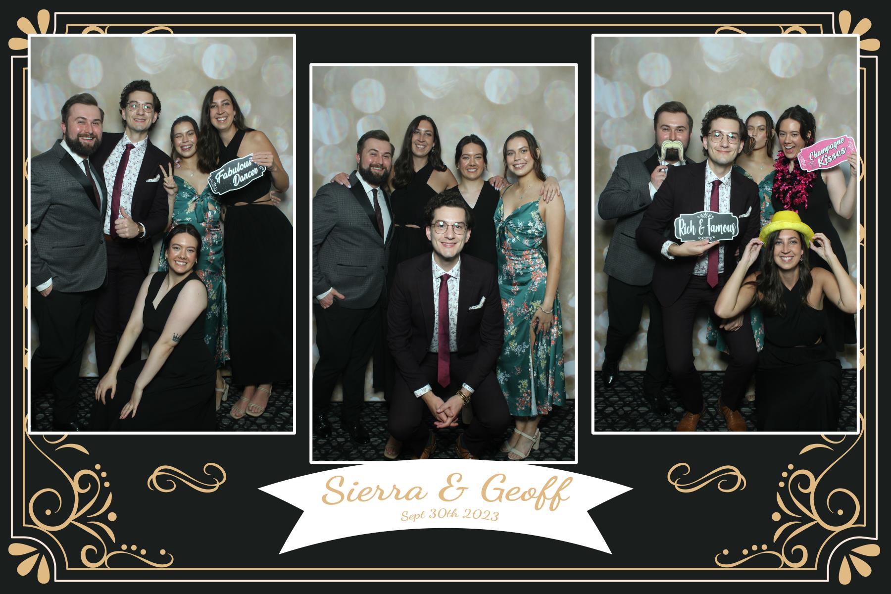 Geoff & Sierra | View more photos from the event at gallery.myselfiemirror.ca/u/romanmyselfiemirrorca/Geoff-Sierra