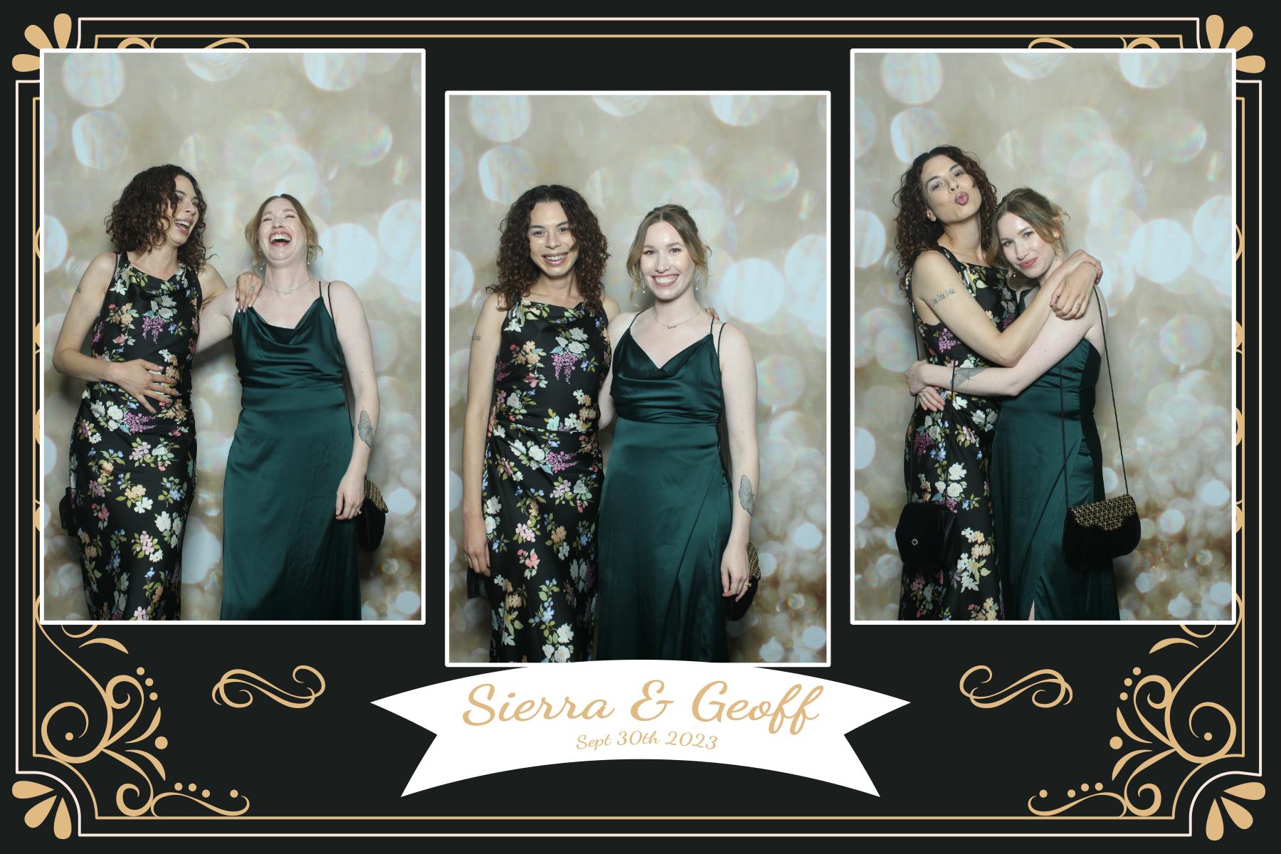 Geoff & Sierra | View more photos from the event at gallery.myselfiemirror.ca/u/romanmyselfiemirrorca/Geoff-Sierra