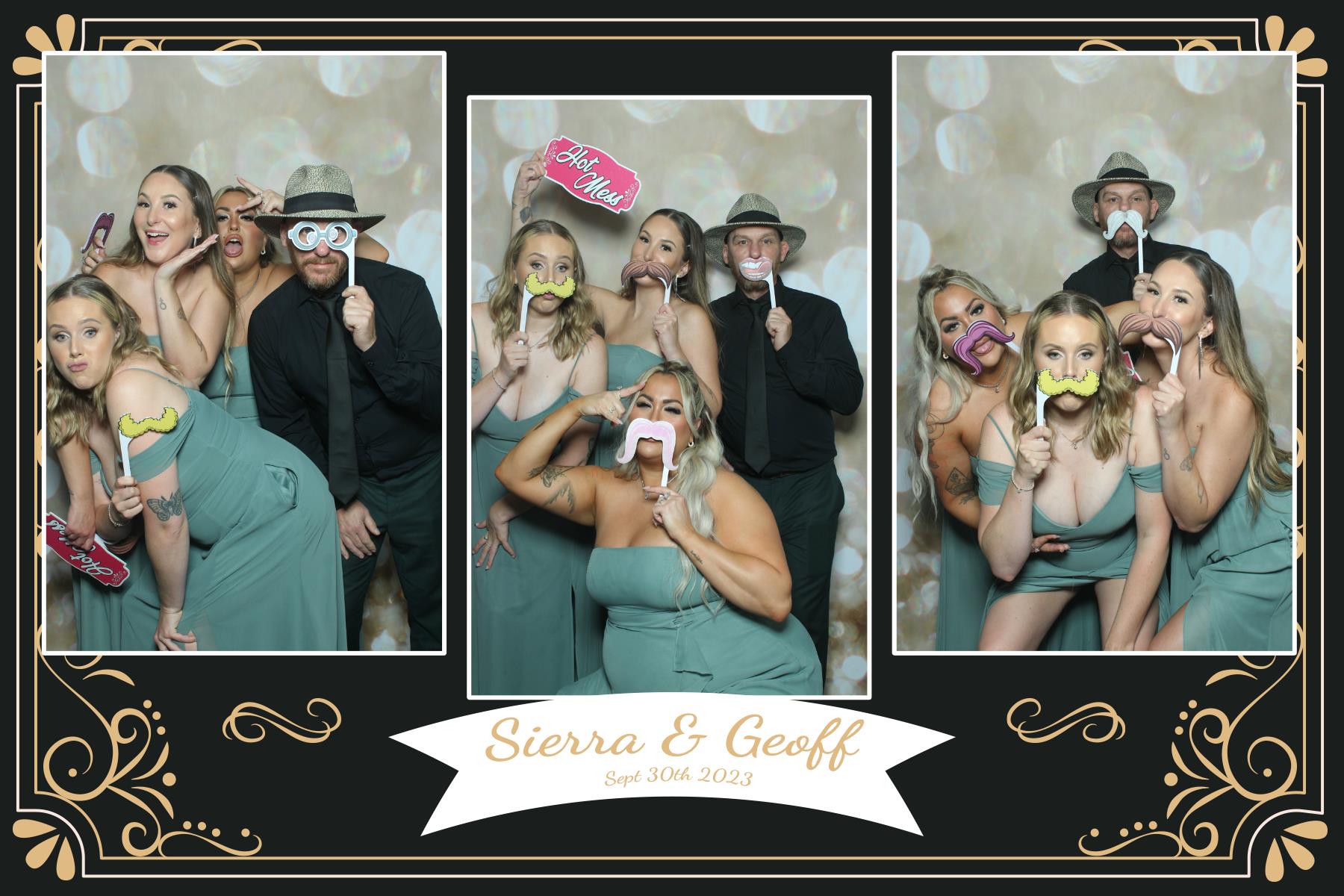Geoff & Sierra | View more photos from the event at gallery.myselfiemirror.ca/u/romanmyselfiemirrorca/Geoff-Sierra