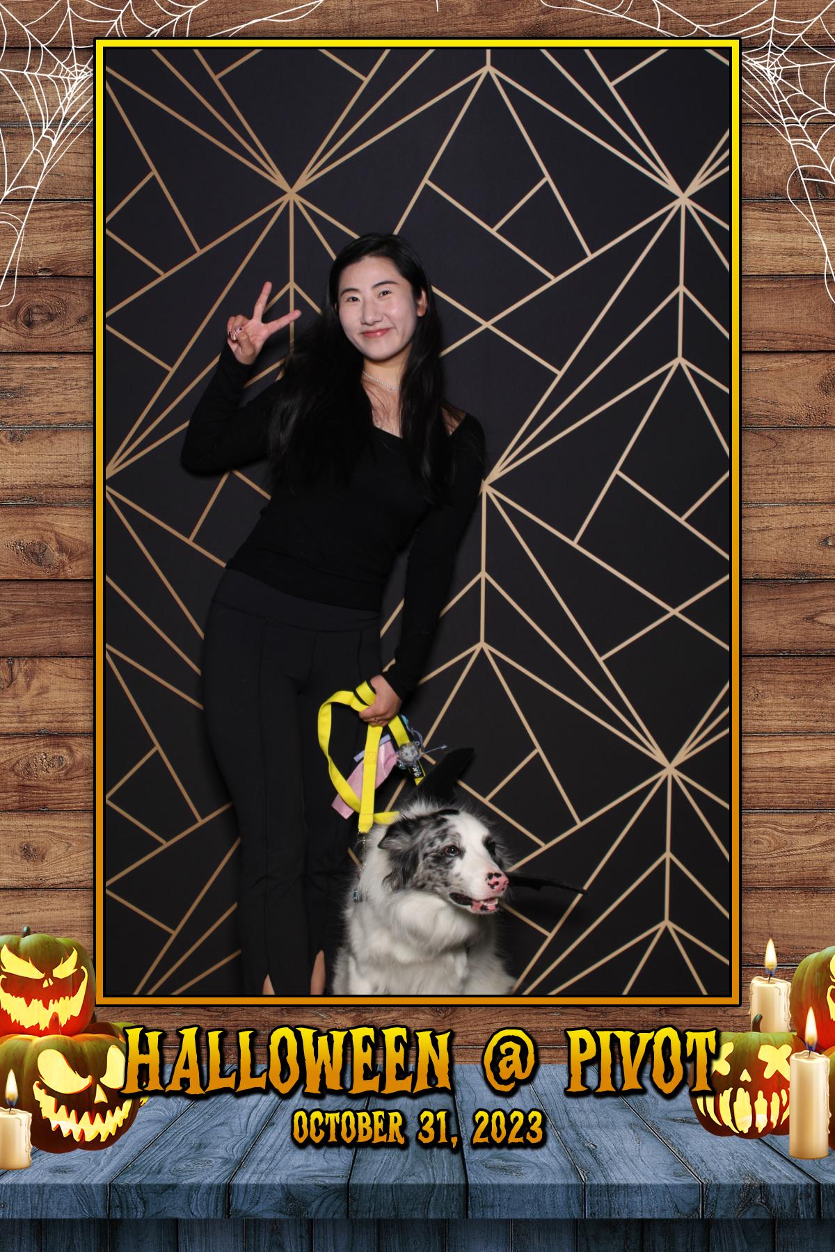 Halloween @ Pivot Apartments | View more photos from the event at gallery.myselfiemirror.ca/u/romanmyselfiemirrorca/Halloween-Pivot-Apartments