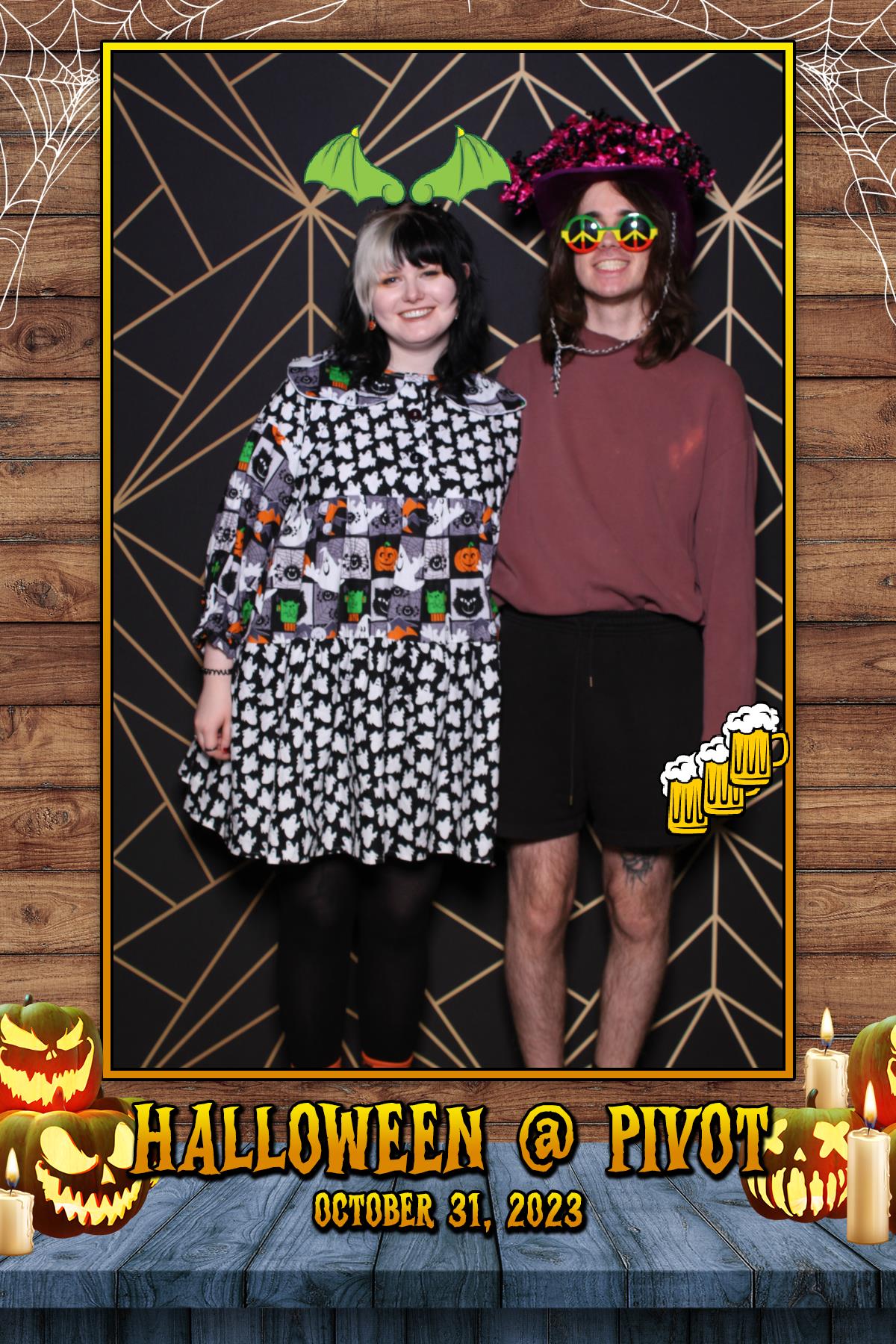 Halloween @ Pivot Apartments | View more photos from the event at gallery.myselfiemirror.ca/u/romanmyselfiemirrorca/Halloween-Pivot-Apartments