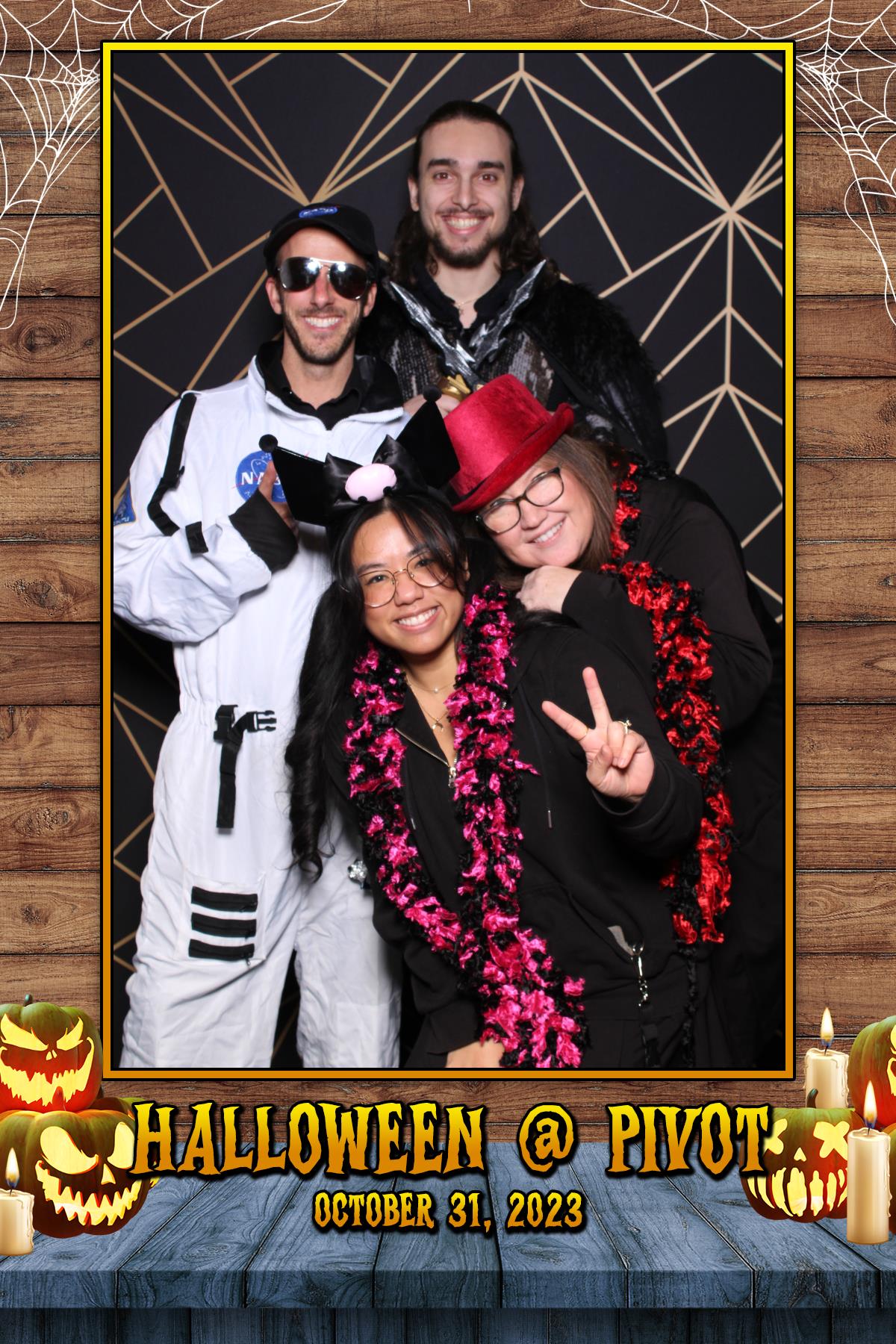 Halloween @ Pivot Apartments | View more photos from the event at gallery.myselfiemirror.ca/u/romanmyselfiemirrorca/Halloween-Pivot-Apartments
