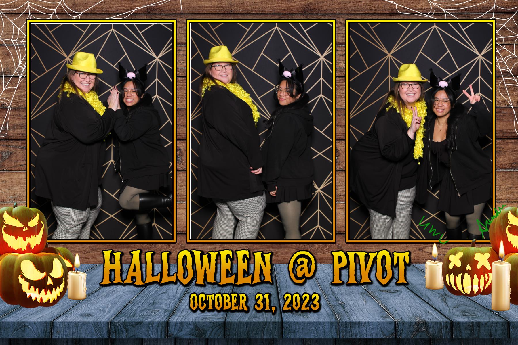 Halloween @ Pivot Apartments | View more photos from the event at gallery.myselfiemirror.ca/u/romanmyselfiemirrorca/Halloween-Pivot-Apartments