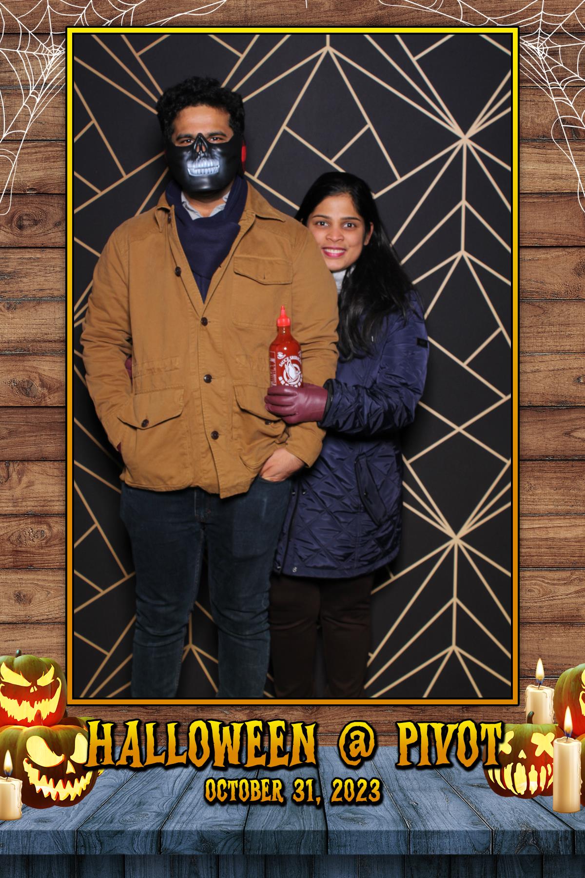 Halloween @ Pivot Apartments | View more photos from the event at gallery.myselfiemirror.ca/u/romanmyselfiemirrorca/Halloween-Pivot-Apartments