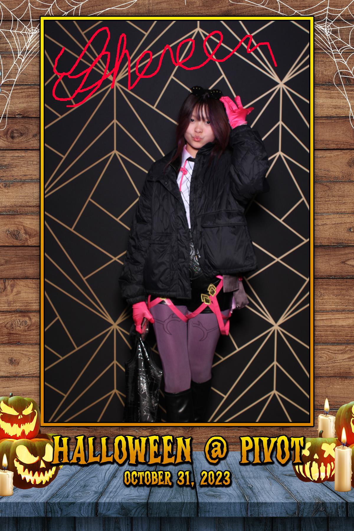 Halloween @ Pivot Apartments | View more photos from the event at gallery.myselfiemirror.ca/u/romanmyselfiemirrorca/Halloween-Pivot-Apartments