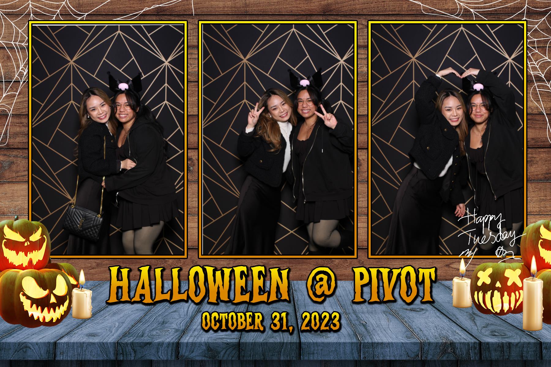Halloween @ Pivot Apartments | View more photos from the event at gallery.myselfiemirror.ca/u/romanmyselfiemirrorca/Halloween-Pivot-Apartments