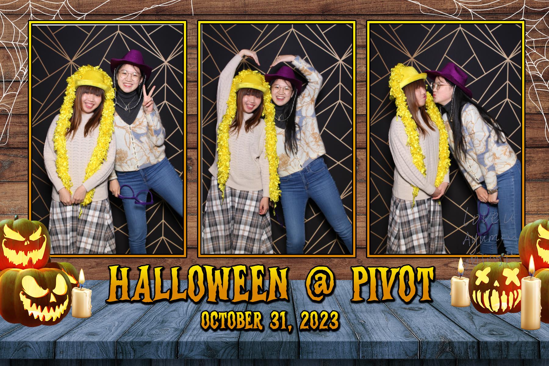 Halloween @ Pivot Apartments | View more photos from the event at gallery.myselfiemirror.ca/u/romanmyselfiemirrorca/Halloween-Pivot-Apartments