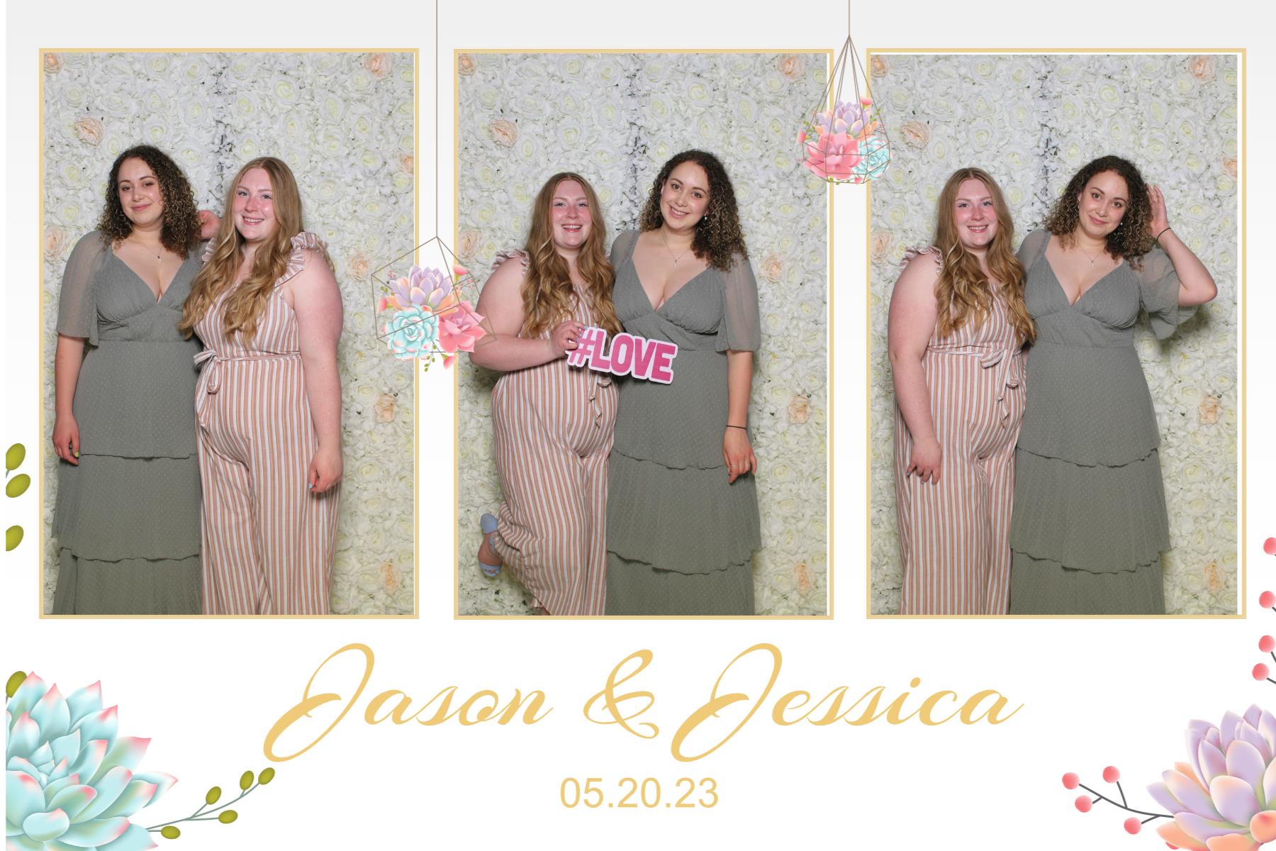 Jessica & Jason  | View more photos from the event at gallery.myselfiemirror.ca/u/romanmyselfiemirrorca/Jessica-Jason