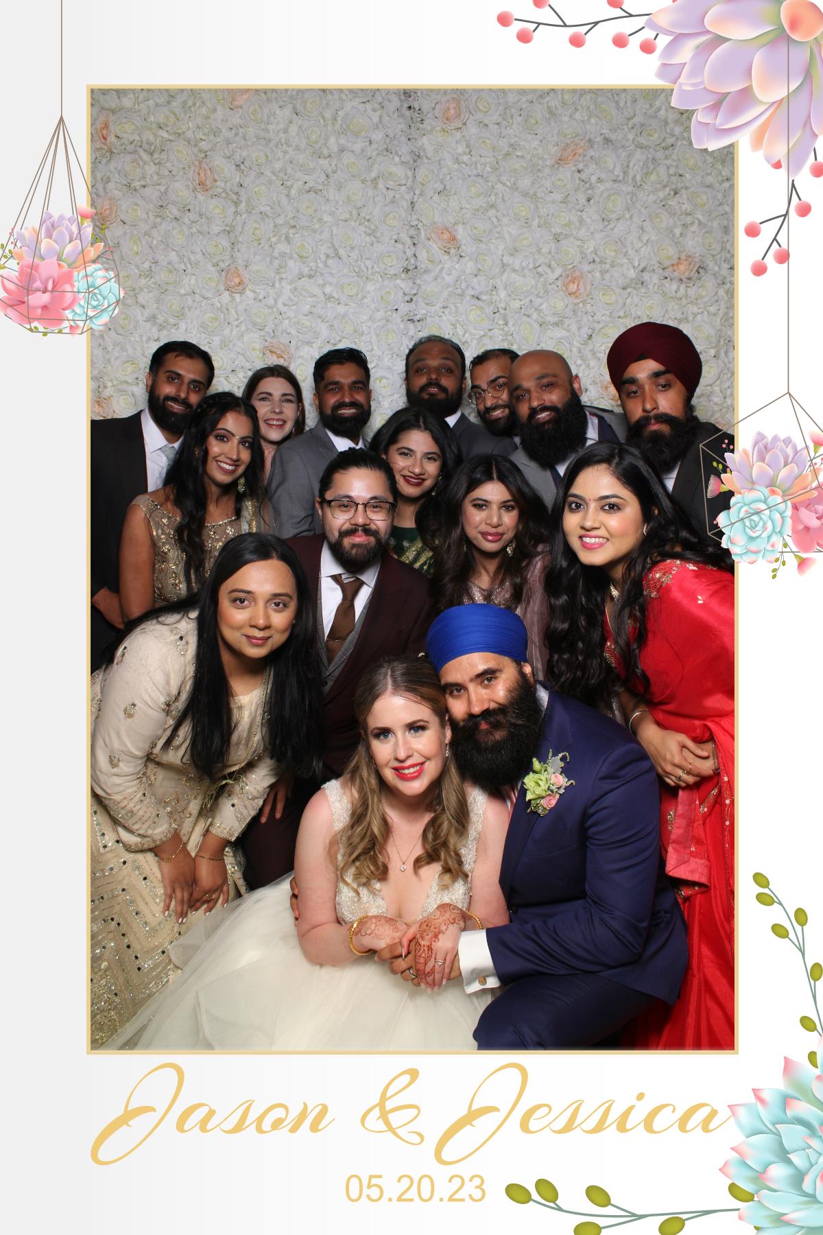 Jessica & Jason  | View more photos from the event at gallery.myselfiemirror.ca/u/romanmyselfiemirrorca/Jessica-Jason