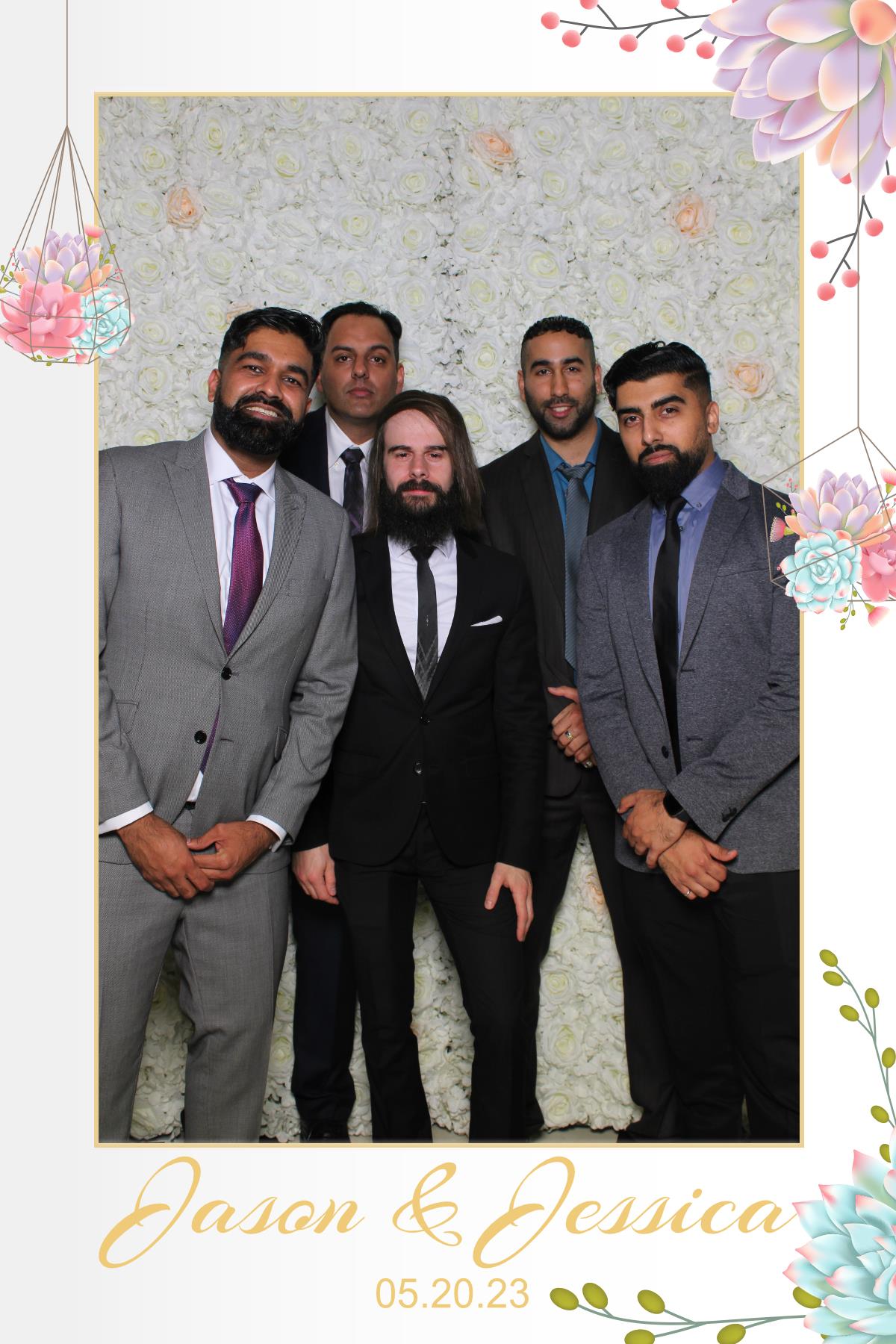 Jessica & Jason  | View more photos from the event at gallery.myselfiemirror.ca/u/romanmyselfiemirrorca/Jessica-Jason
