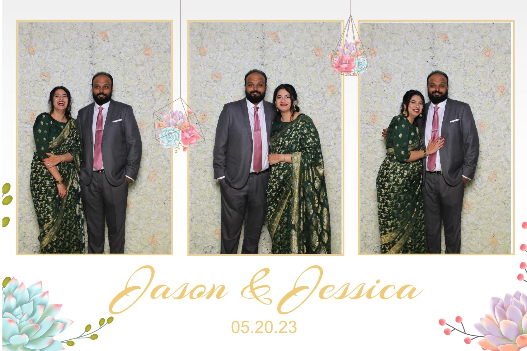 Jessica & Jason  | View more photos from the event at gallery.myselfiemirror.ca/u/romanmyselfiemirrorca/Jessica-Jason