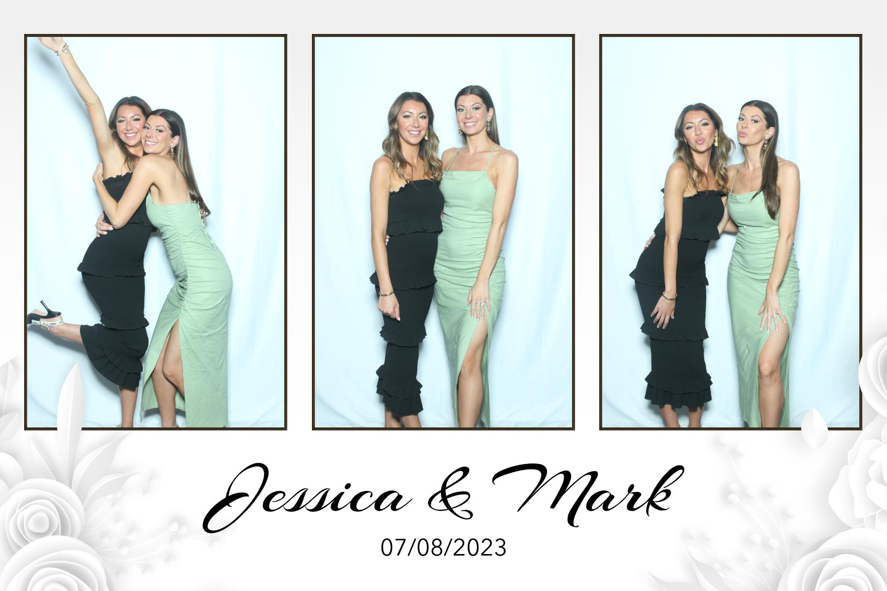 Jessica & Mark  | View more photos from the event at gallery.myselfiemirror.ca/u/romanmyselfiemirrorca/Jessica-Mark