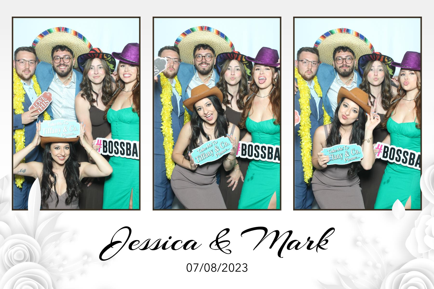 Jessica & Mark  | View more photos from the event at gallery.myselfiemirror.ca/u/romanmyselfiemirrorca/Jessica-Mark