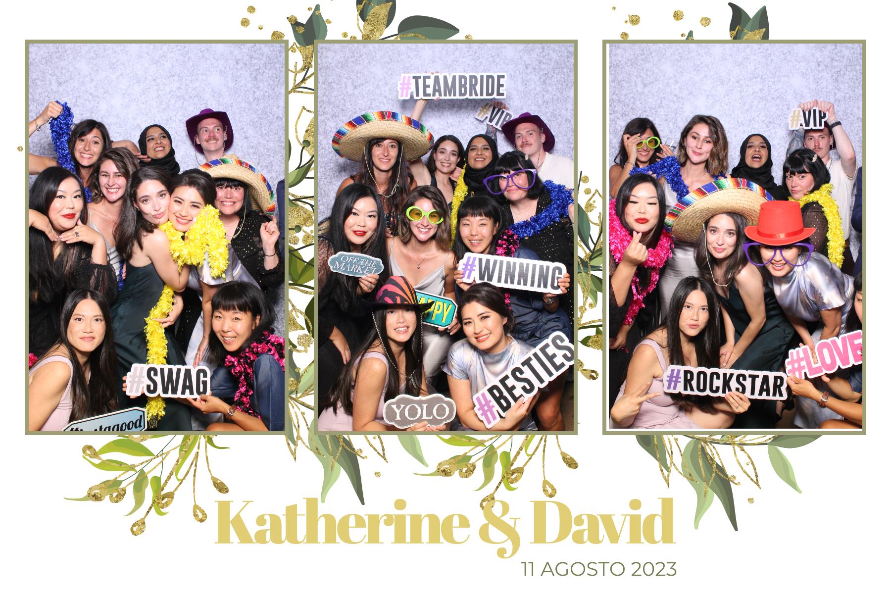 Katherine & David | View more photos from the event at gallery.myselfiemirror.ca/u/romanmyselfiemirrorca/Katherine-David