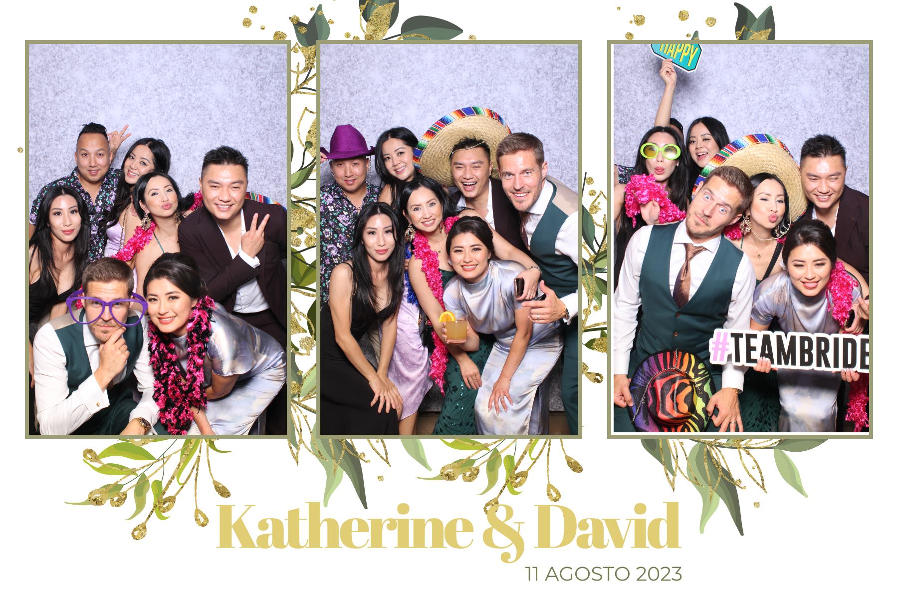 Katherine & David | View more photos from the event at gallery.myselfiemirror.ca/u/romanmyselfiemirrorca/Katherine-David