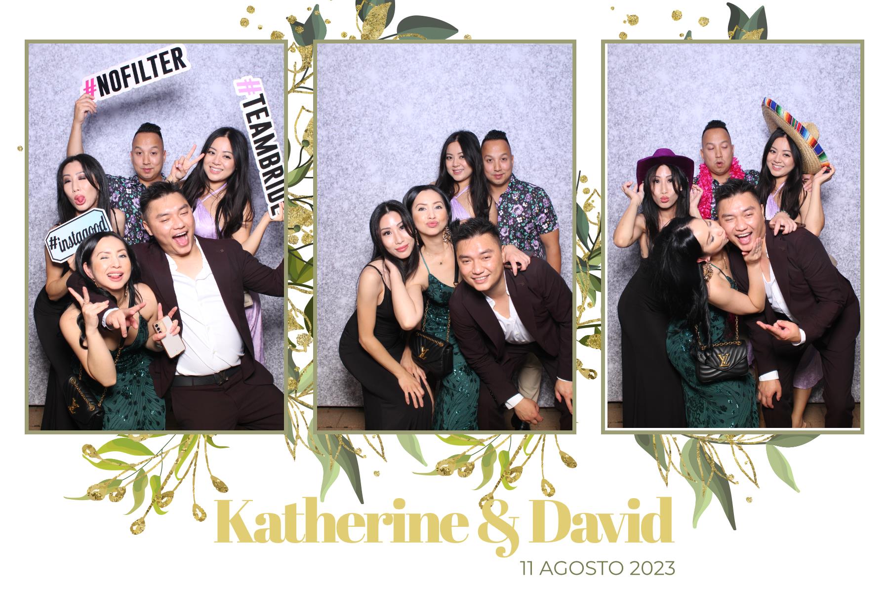 Katherine & David | View more photos from the event at gallery.myselfiemirror.ca/u/romanmyselfiemirrorca/Katherine-David