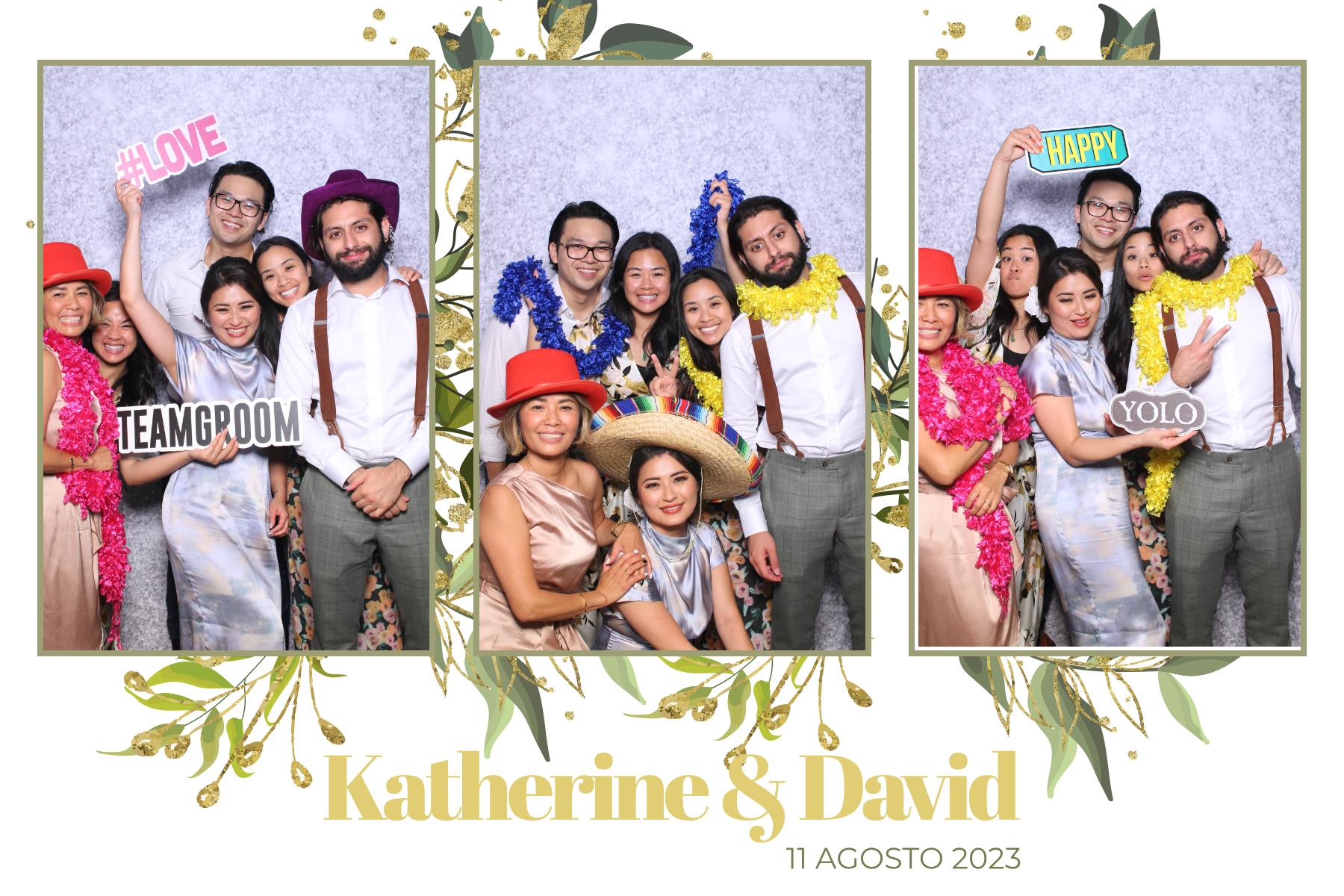 Katherine & David | View more photos from the event at gallery.myselfiemirror.ca/u/romanmyselfiemirrorca/Katherine-David