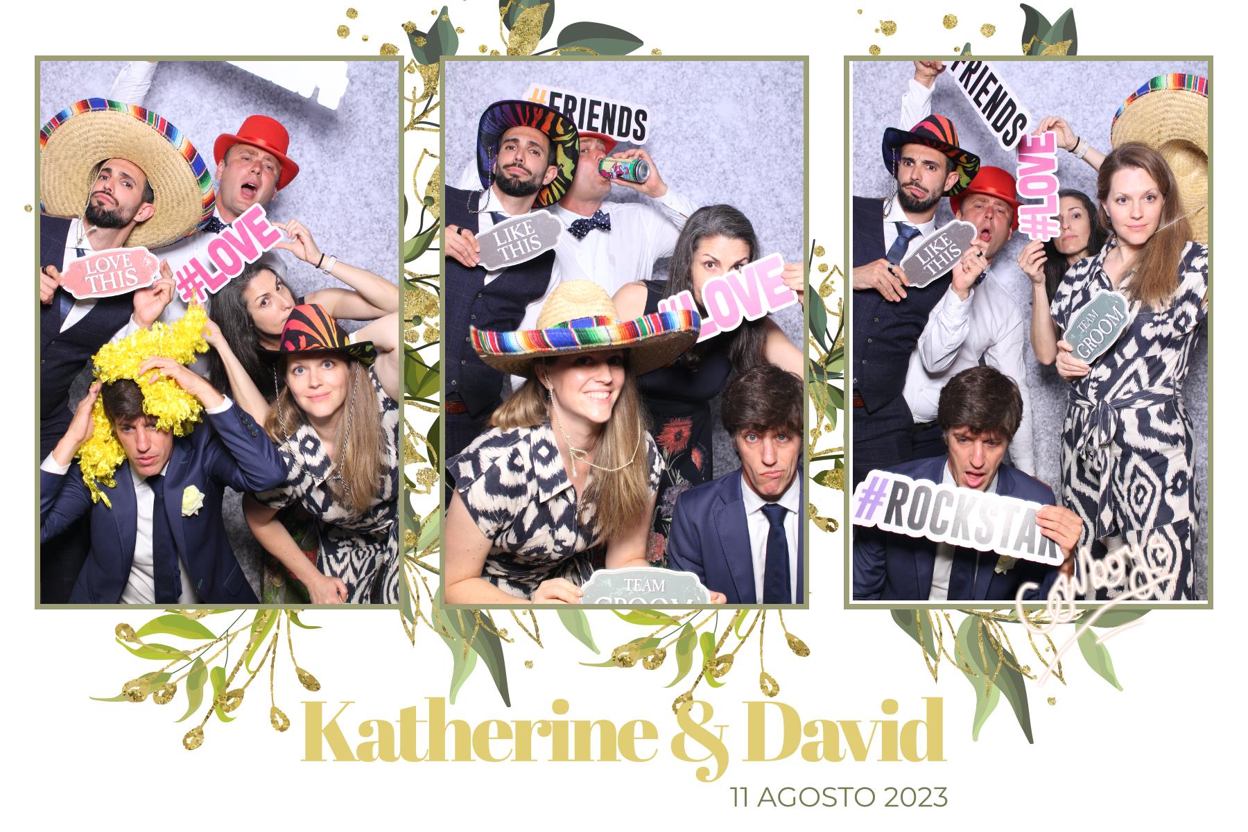 Katherine & David | View more photos from the event at gallery.myselfiemirror.ca/u/romanmyselfiemirrorca/Katherine-David