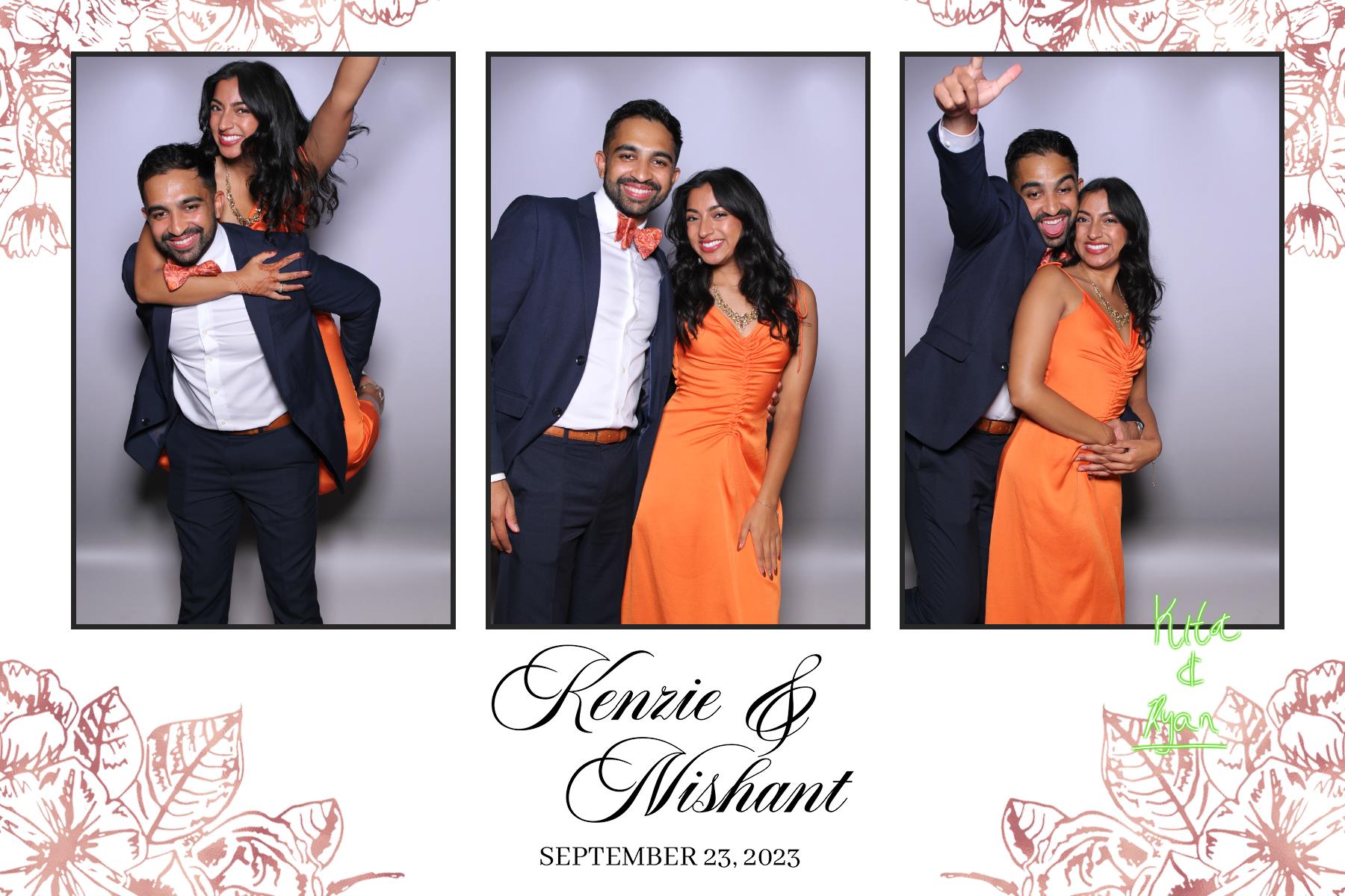 Kenzie & Nishant | View more photos from the event at gallery.myselfiemirror.ca/u/romanmyselfiemirrorca/Kenzie-Nishant