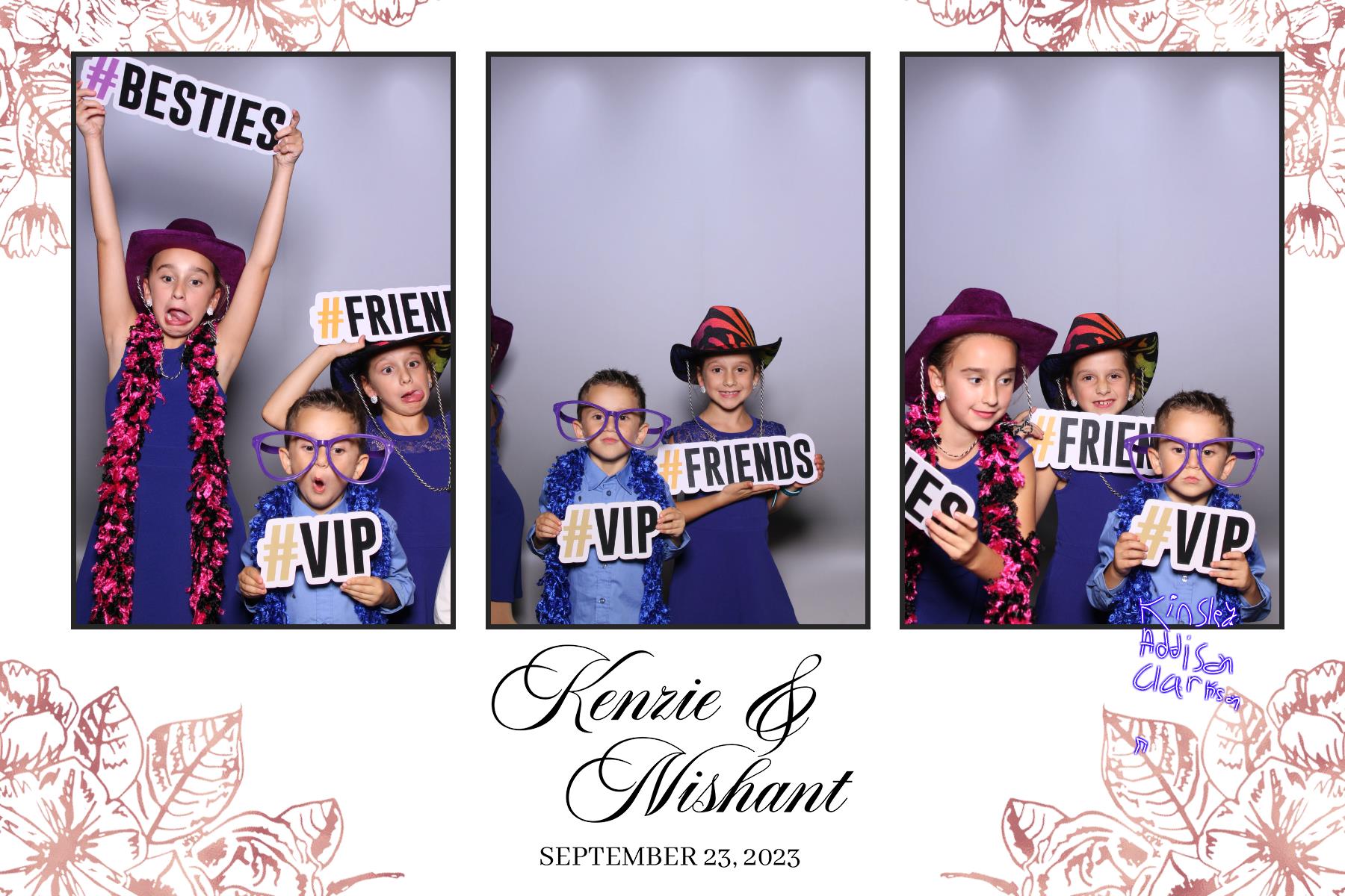 Kenzie & Nishant | View more photos from the event at gallery.myselfiemirror.ca/u/romanmyselfiemirrorca/Kenzie-Nishant