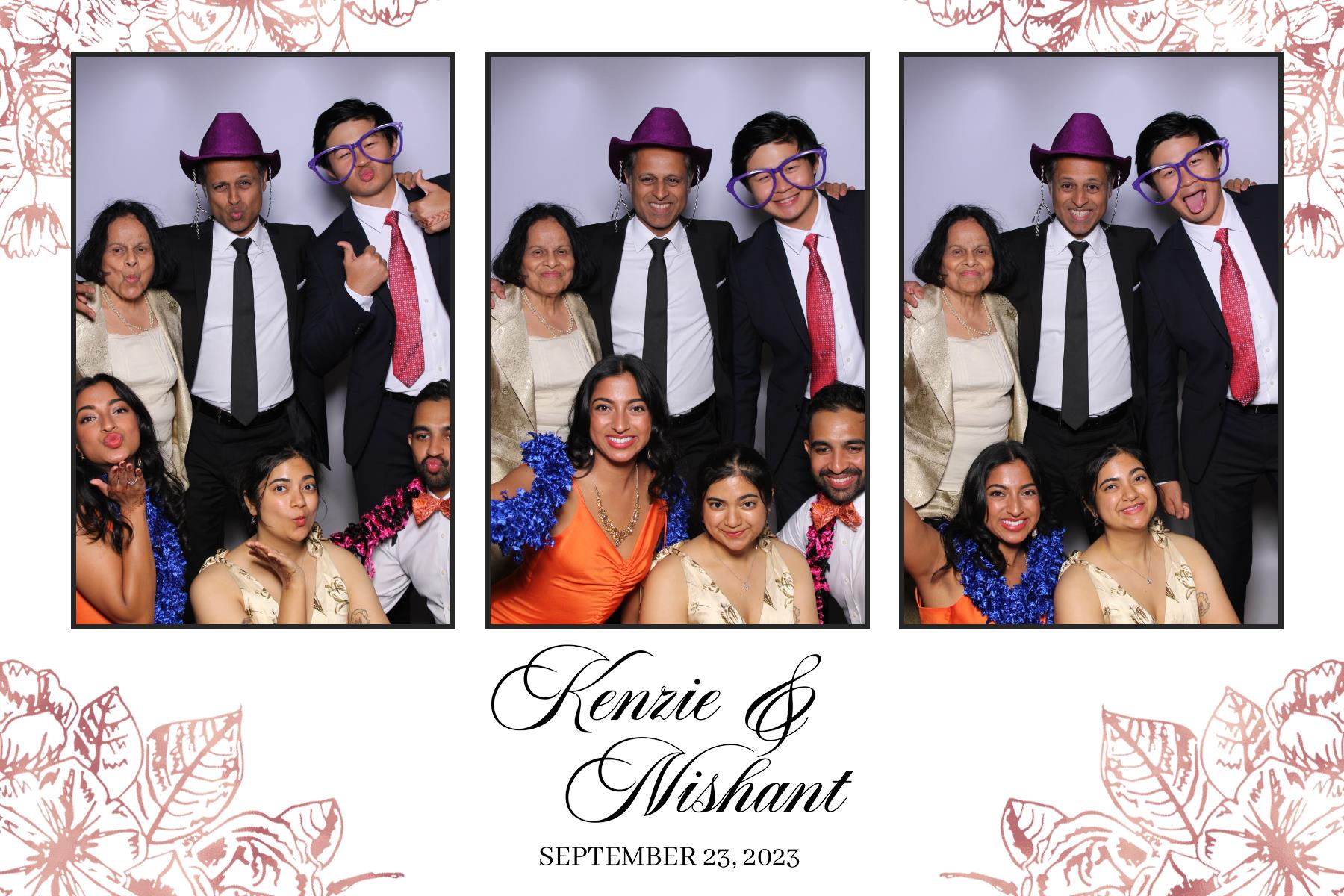 Kenzie & Nishant | View more photos from the event at gallery.myselfiemirror.ca/u/romanmyselfiemirrorca/Kenzie-Nishant