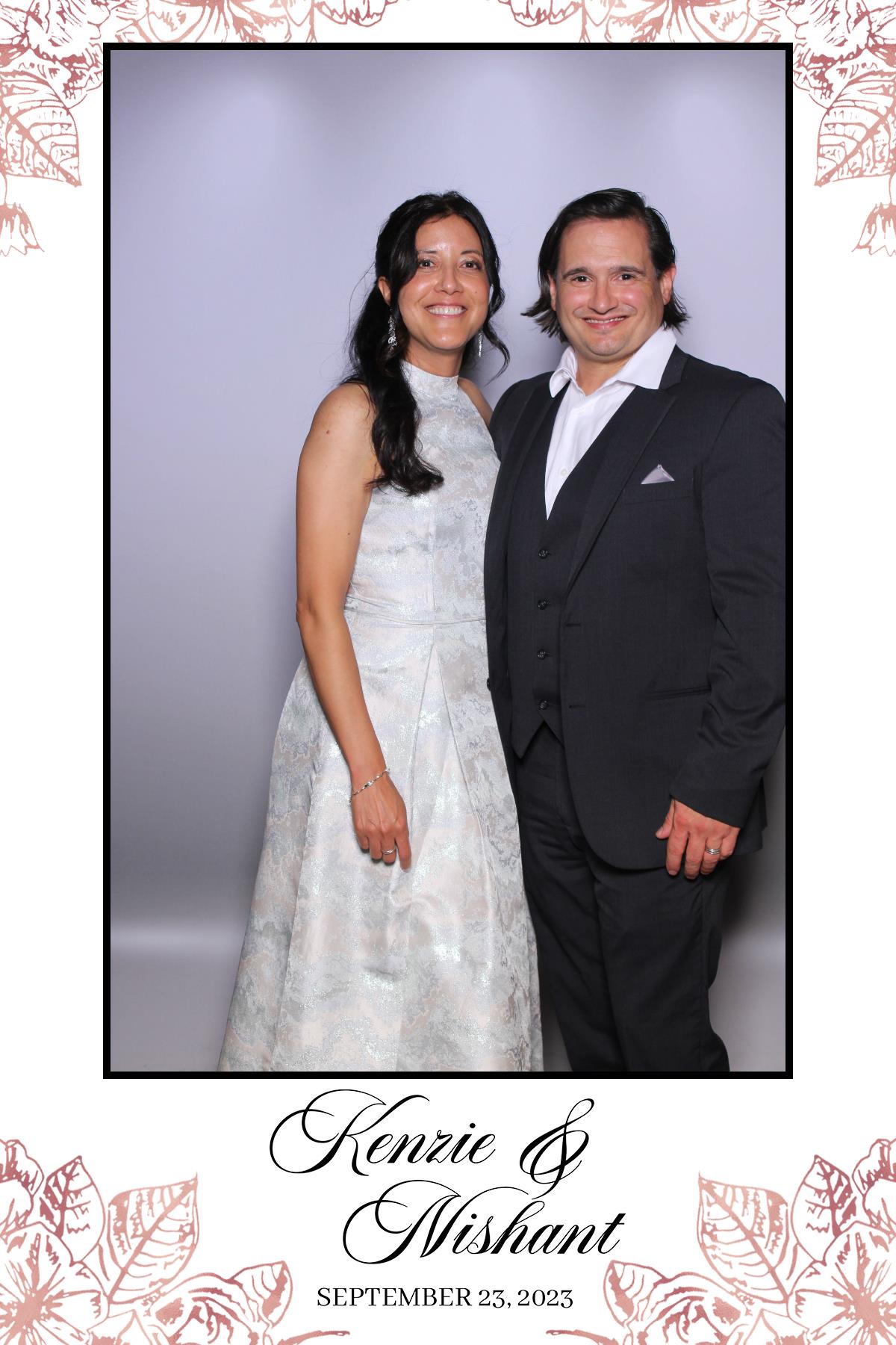 Kenzie & Nishant | View more photos from the event at gallery.myselfiemirror.ca/u/romanmyselfiemirrorca/Kenzie-Nishant
