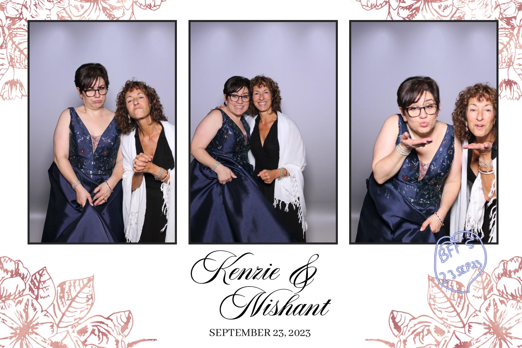 Kenzie & Nishant | View more photos from the event at gallery.myselfiemirror.ca/u/romanmyselfiemirrorca/Kenzie-Nishant