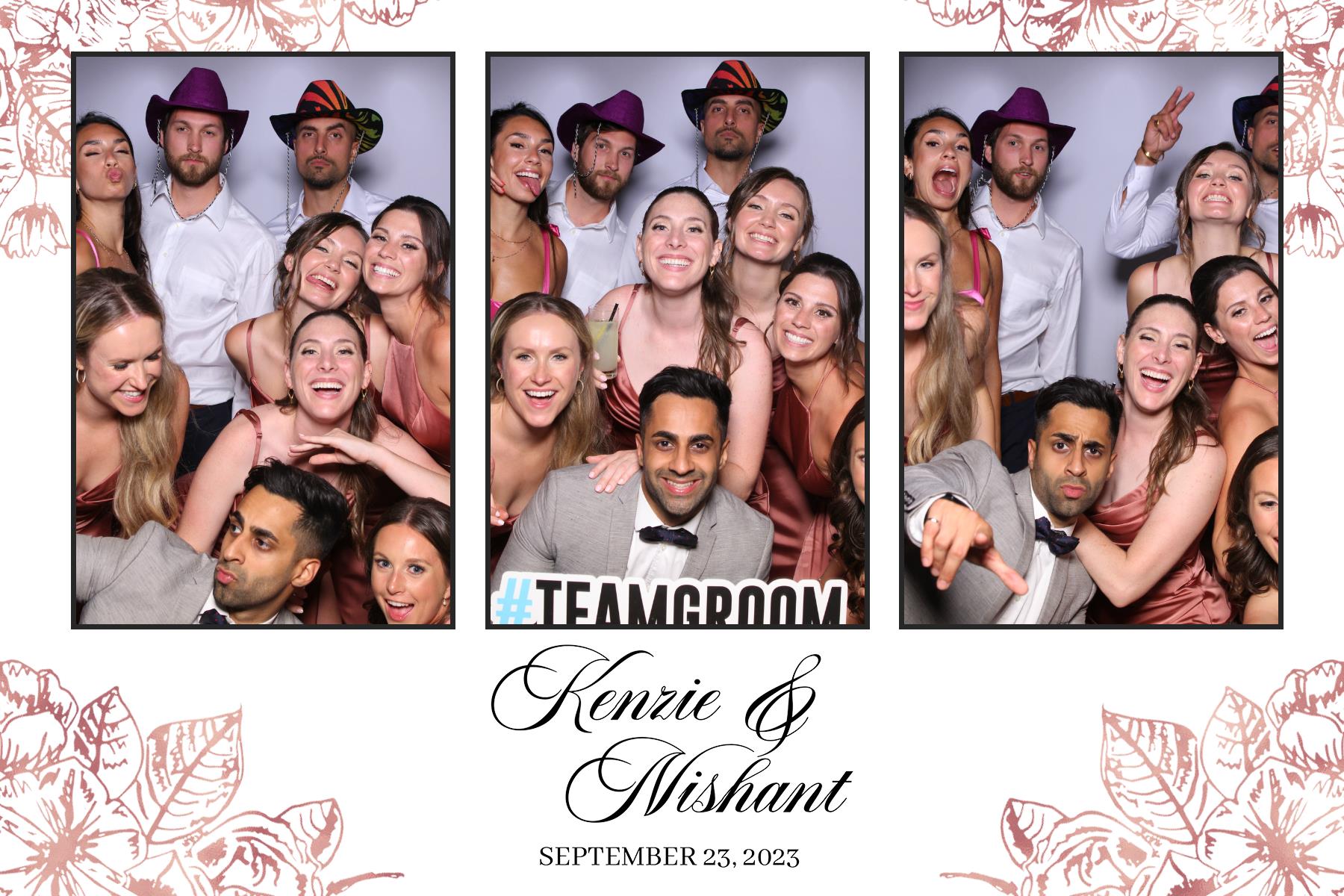 Kenzie & Nishant | View more photos from the event at gallery.myselfiemirror.ca/u/romanmyselfiemirrorca/Kenzie-Nishant